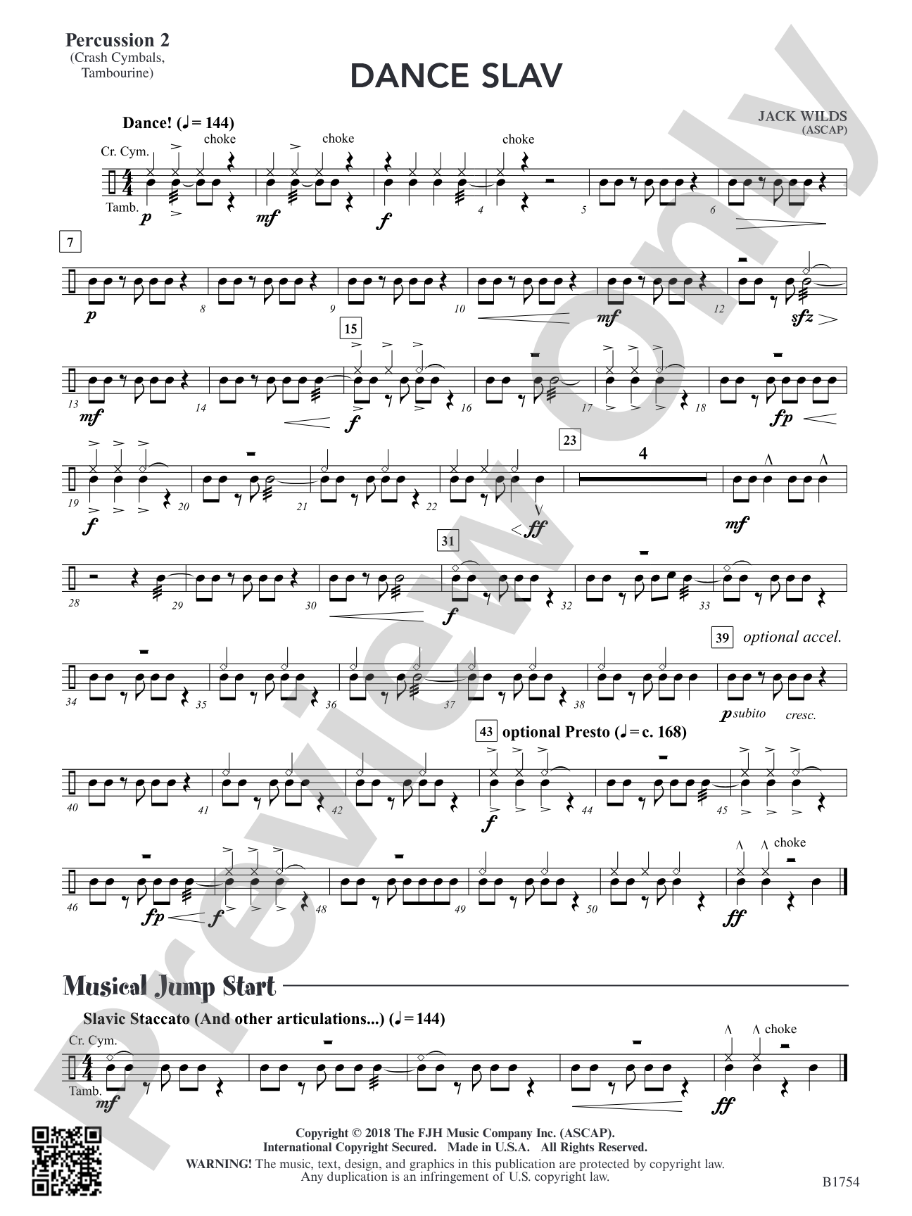 Dance Slav: Percussion 2