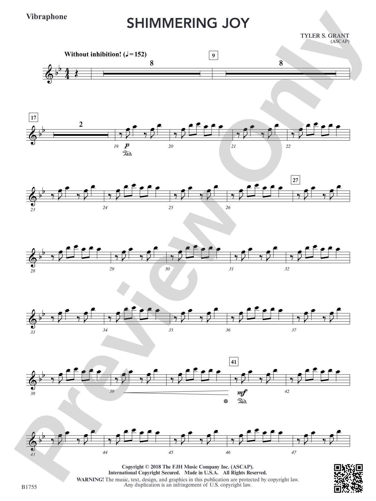 Shimmering Joy: Vibraphone