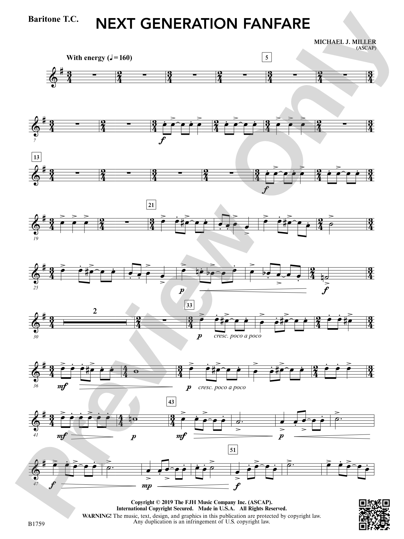 Next Generation Fanfare: Baritone T.C.