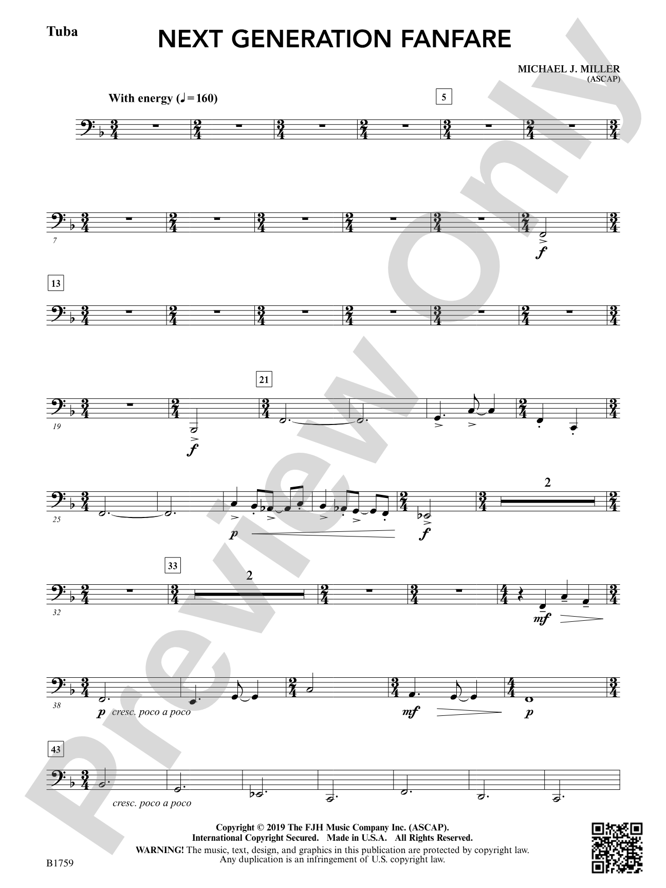 Next Generation Fanfare: Tuba