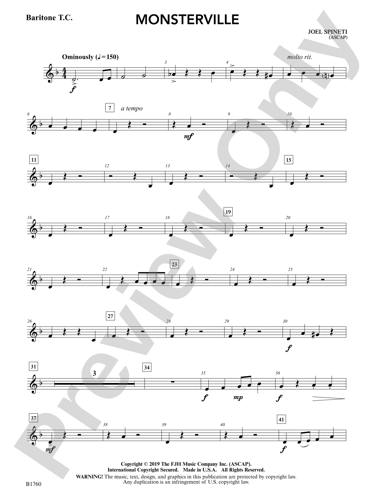 Monsterville: Baritone T.C.