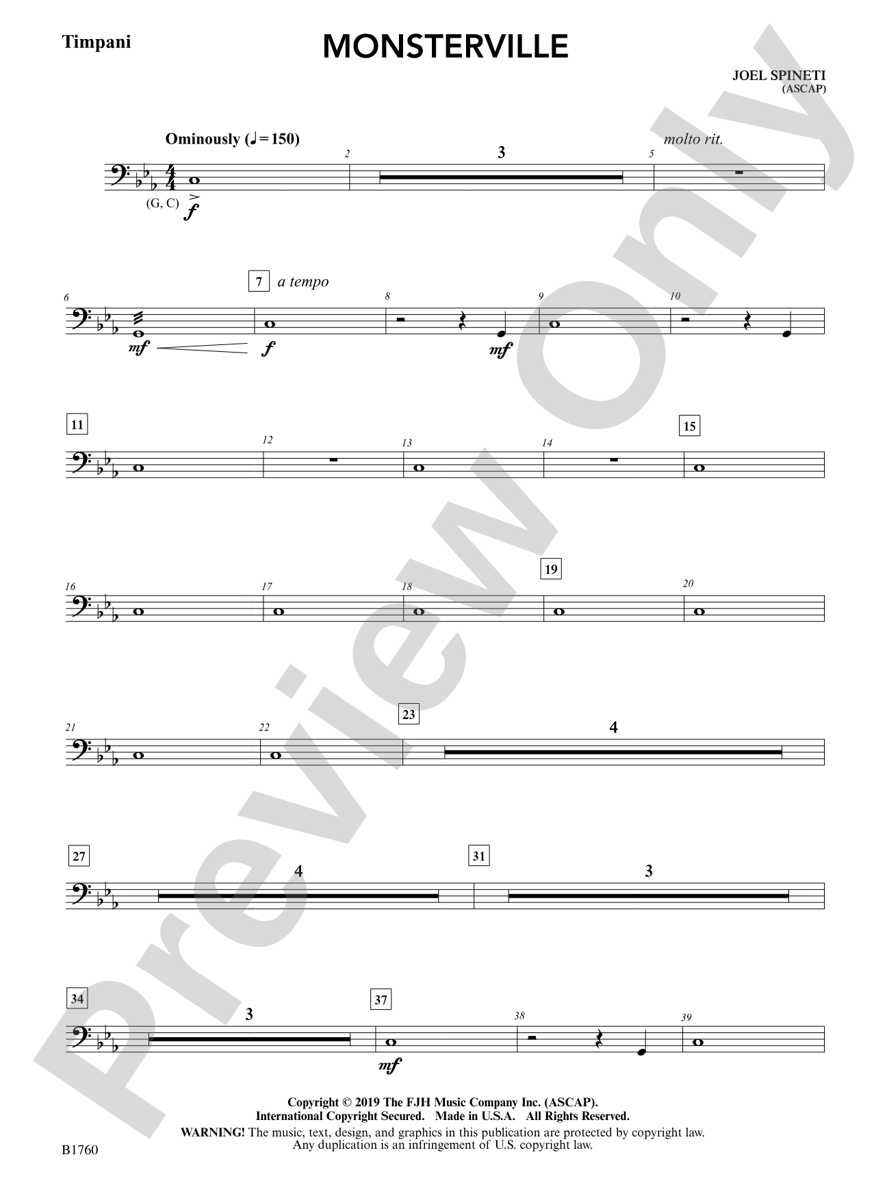 Monsterville: Timpani