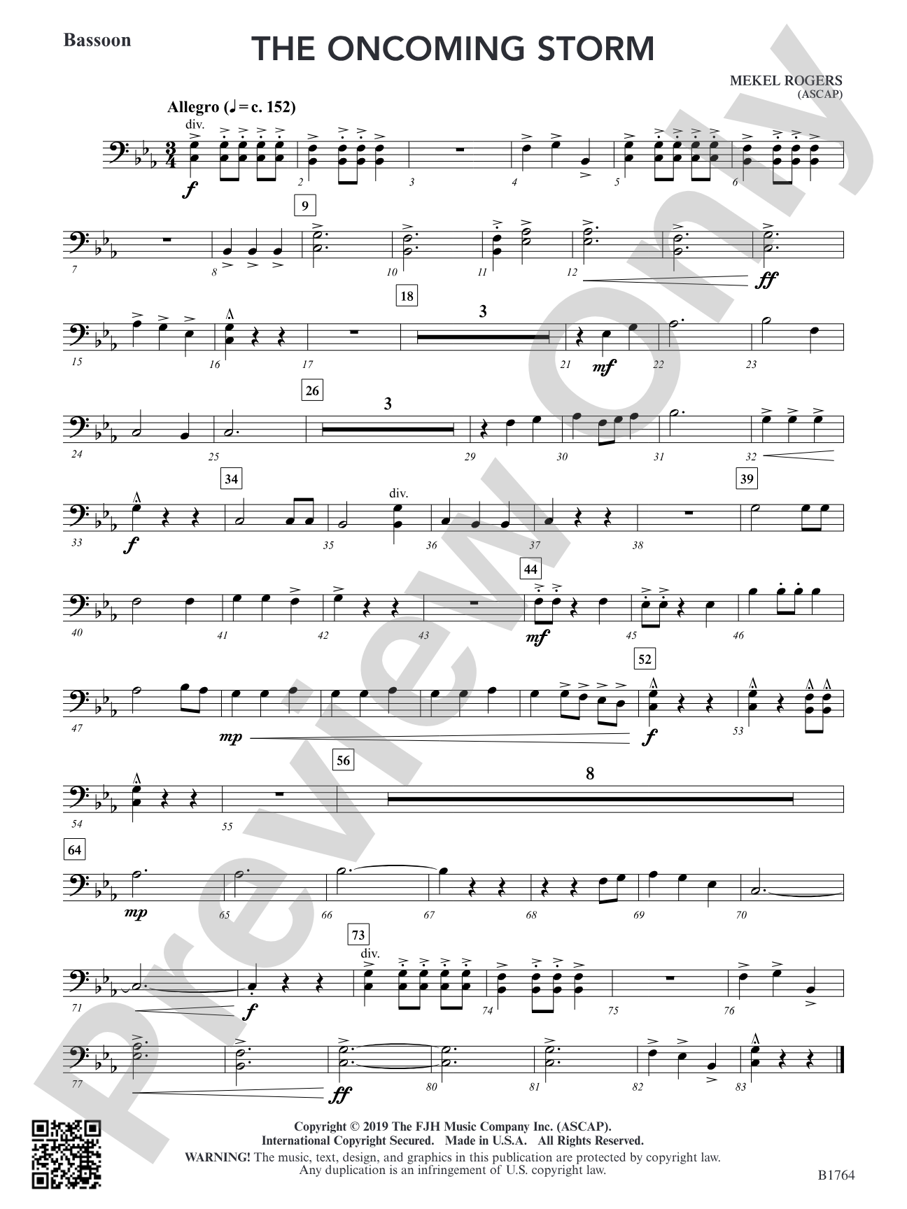 The Oncoming Storm: Bassoon