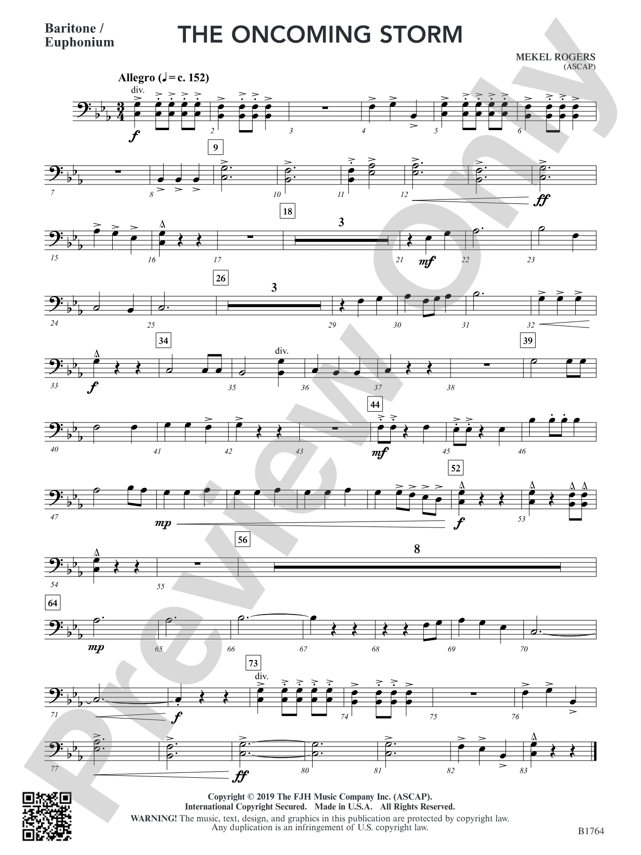 The Oncoming Storm: Baritone / Euphonium