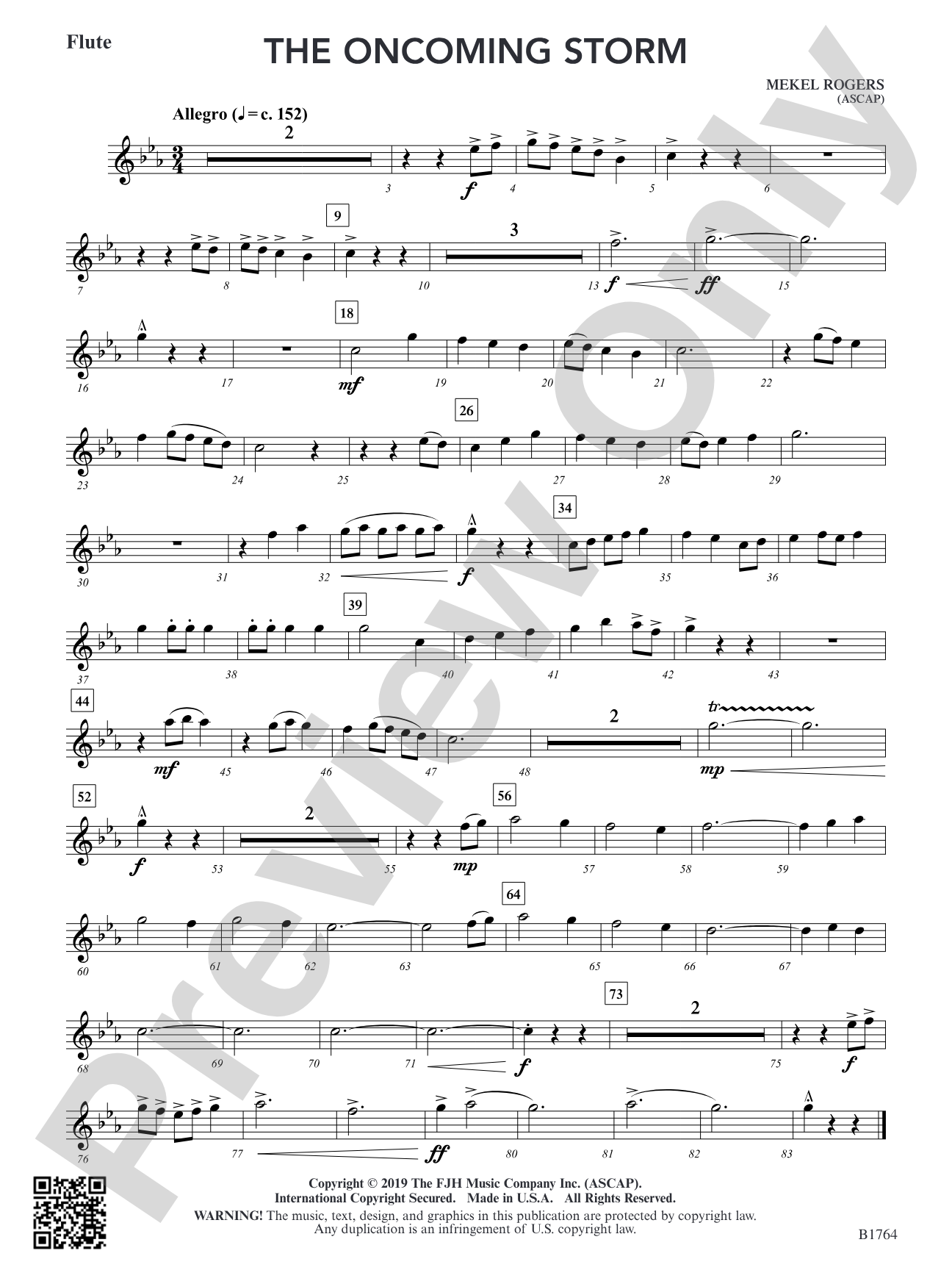 The Oncoming Storm: Flute