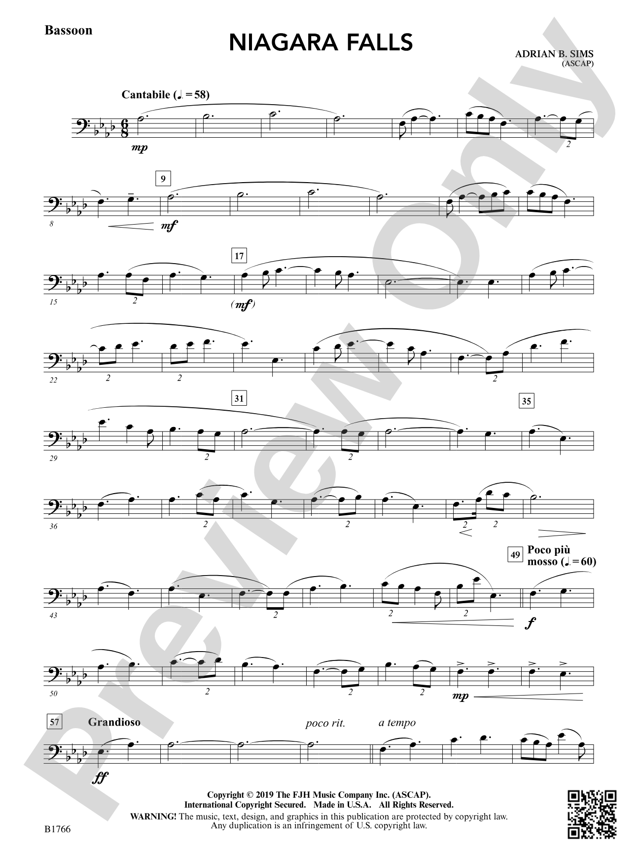 Niagara Falls: Bassoon