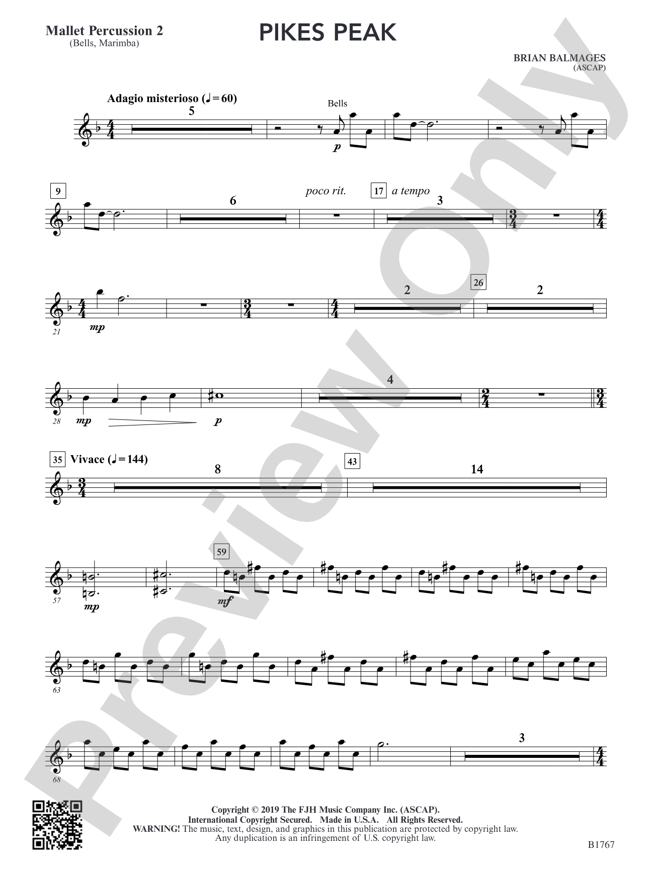 Pikes Peak: Mallet Percussion 2