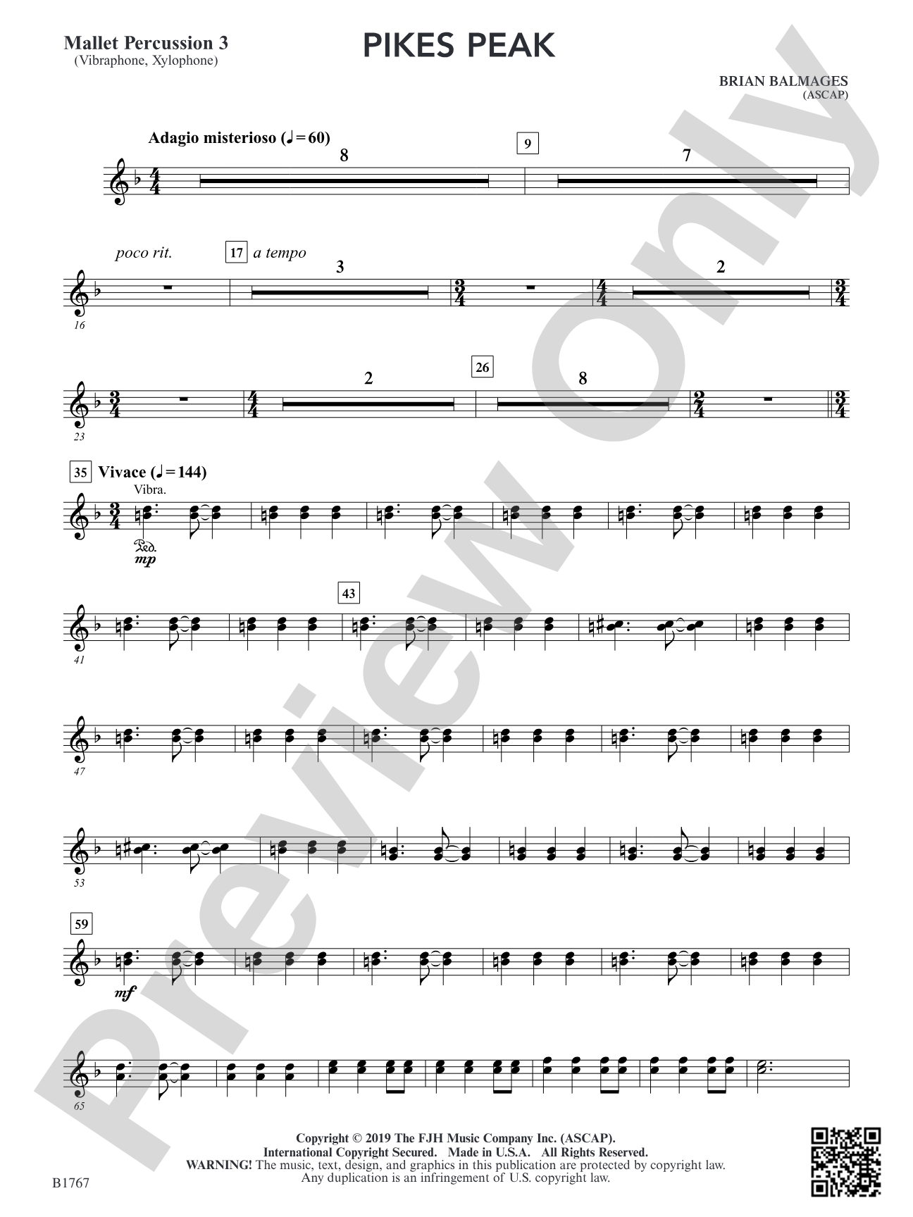 Pikes Peak: Mallet Percussion 3