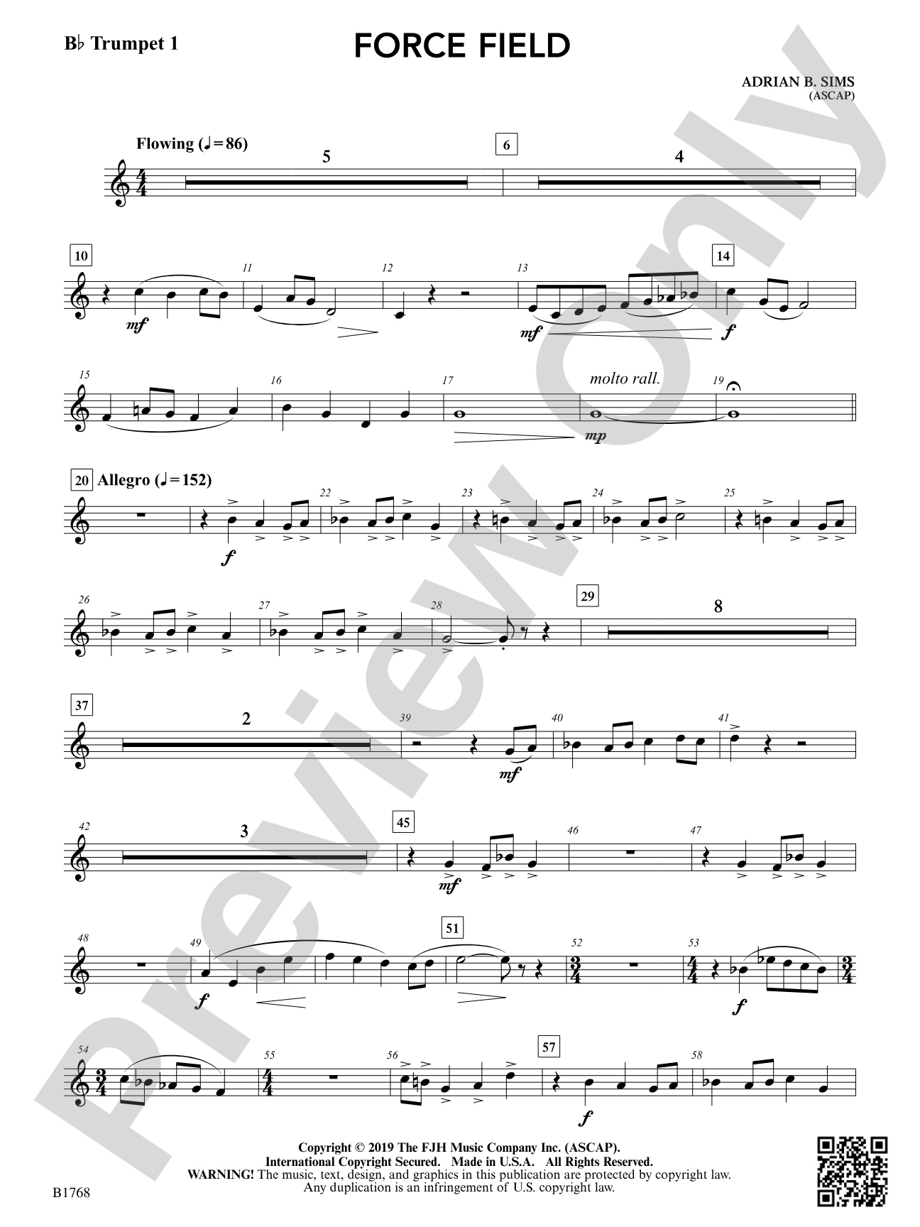 Force Field: B-flat Trumpet 1