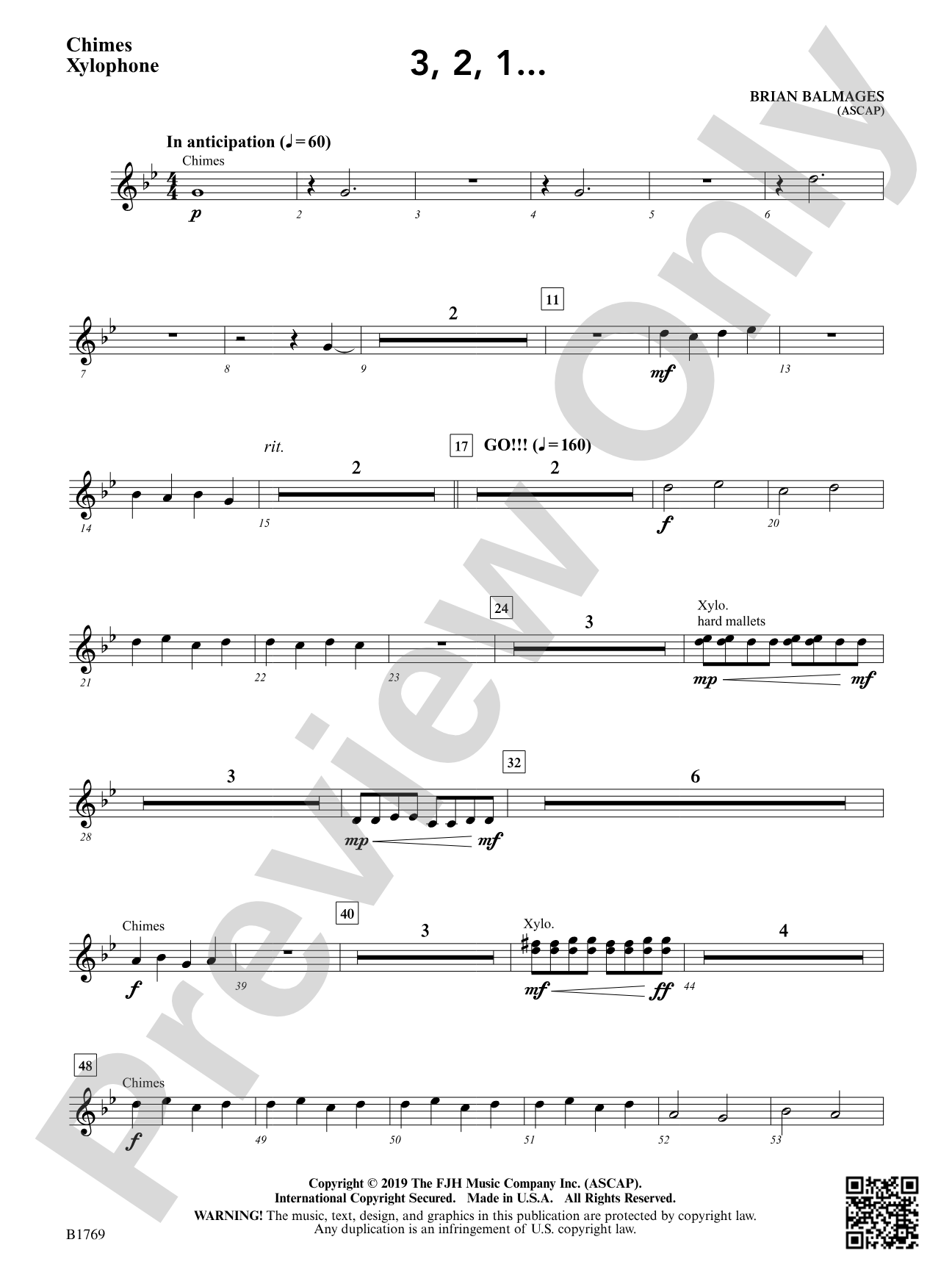 3, 2, 1...: Chimes / Xylophone