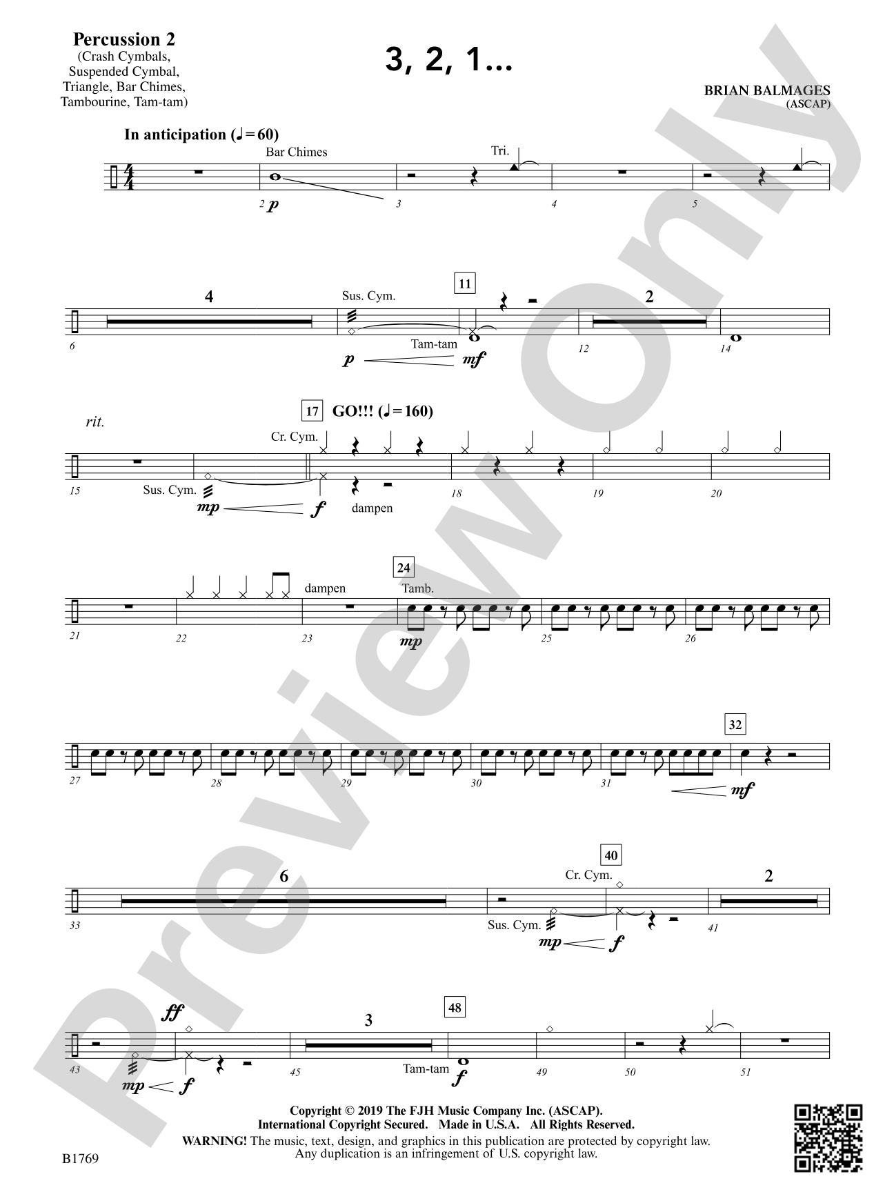 3, 2, 1...: Percussion 2