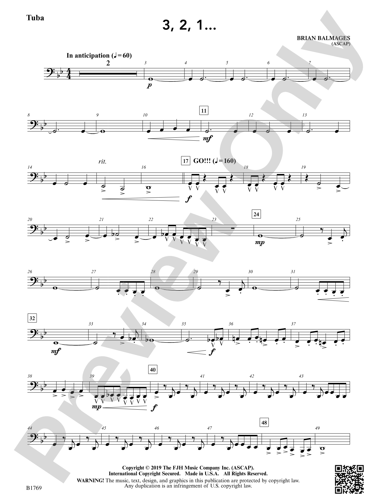 3, 2, 1...: Tuba
