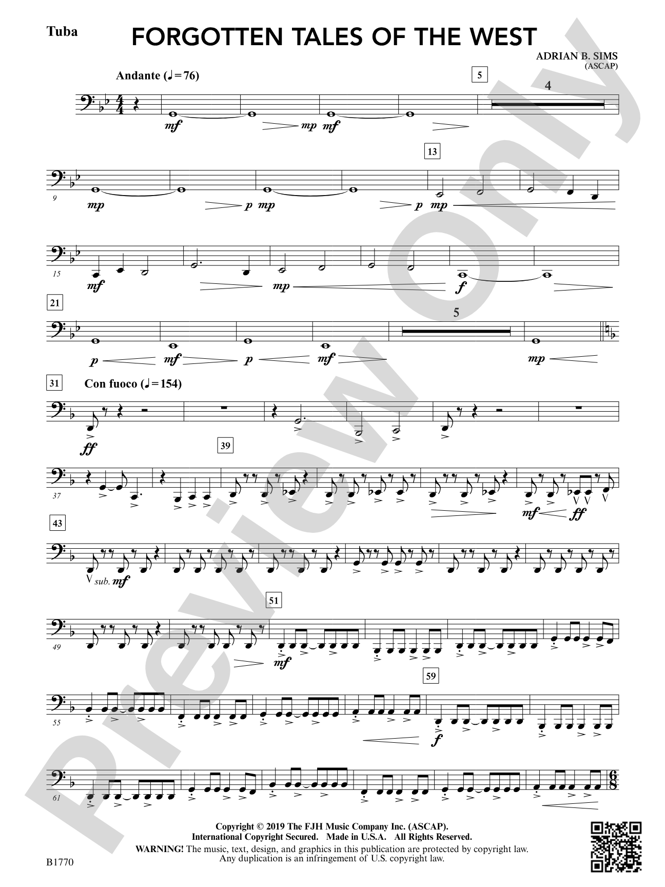 Forgotten Tales of the West: Tuba