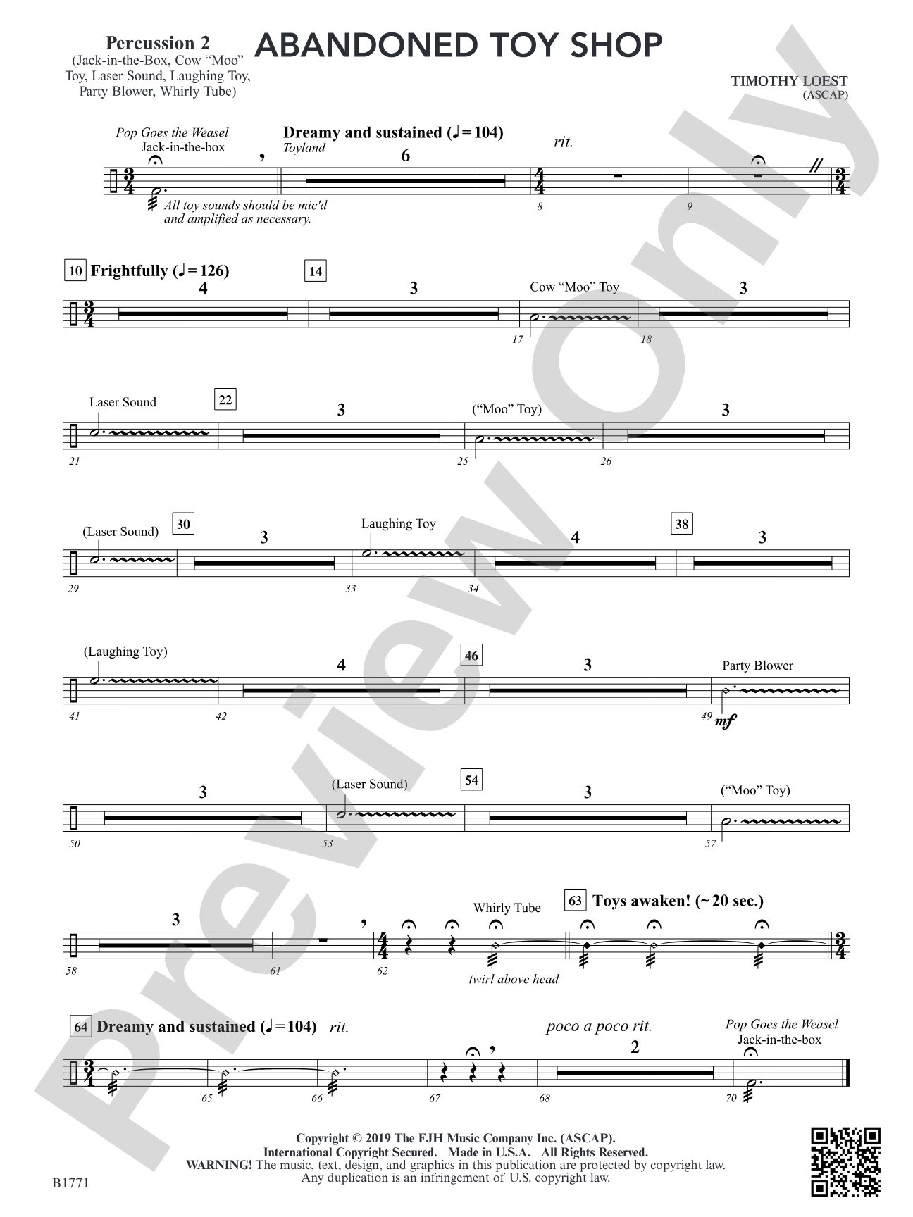 Abandoned Toy Shop: Percussion 2