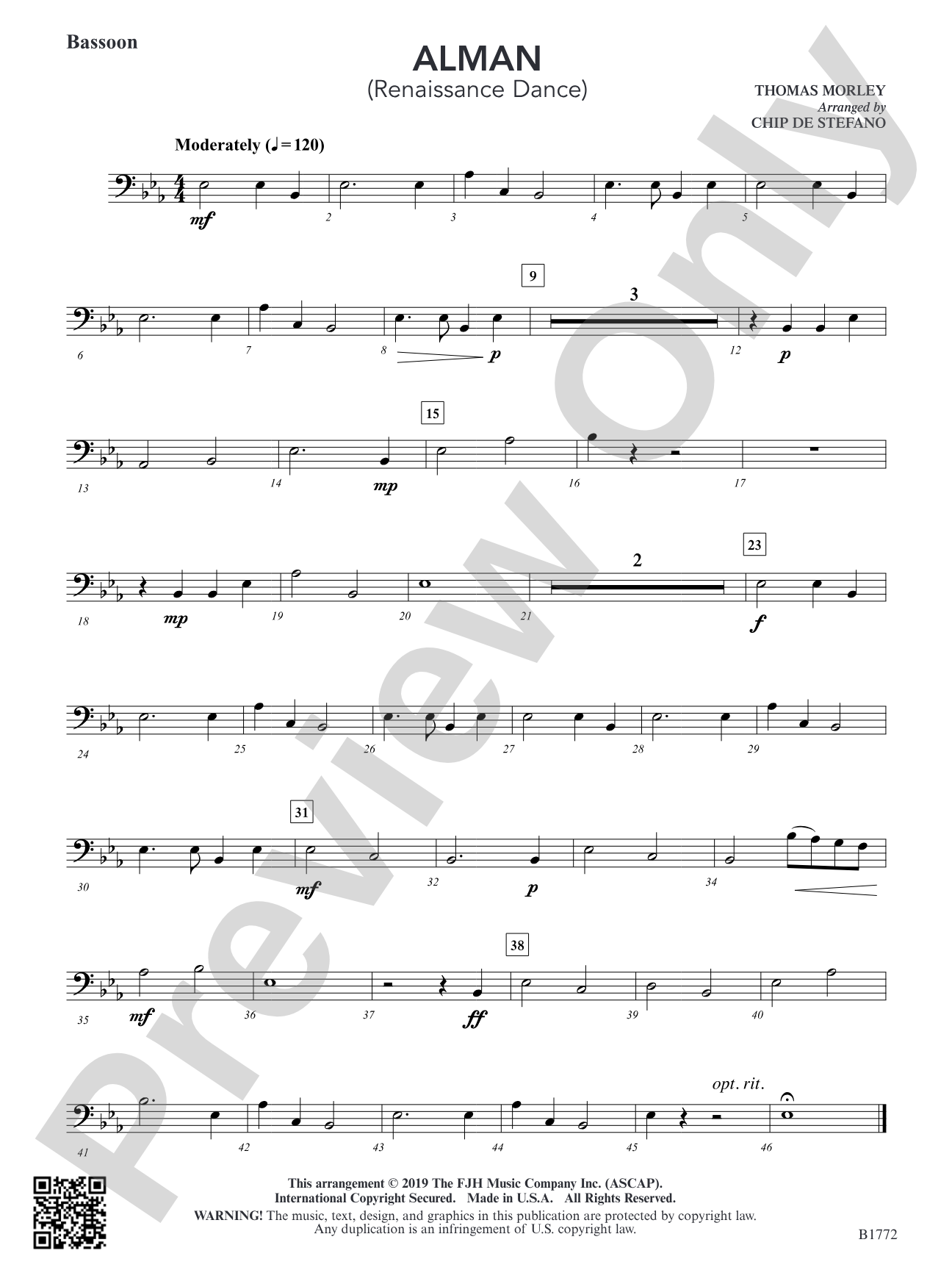 Alman: Bassoon
