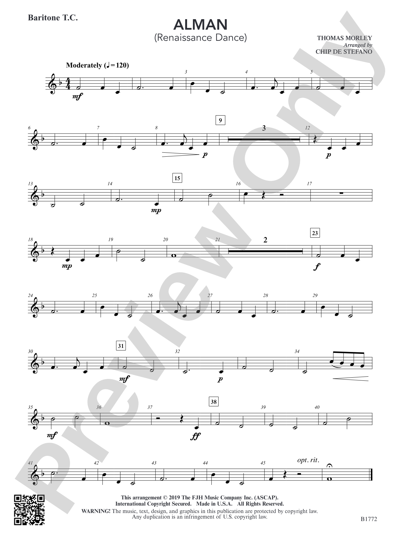 Alman: Baritone T.C.