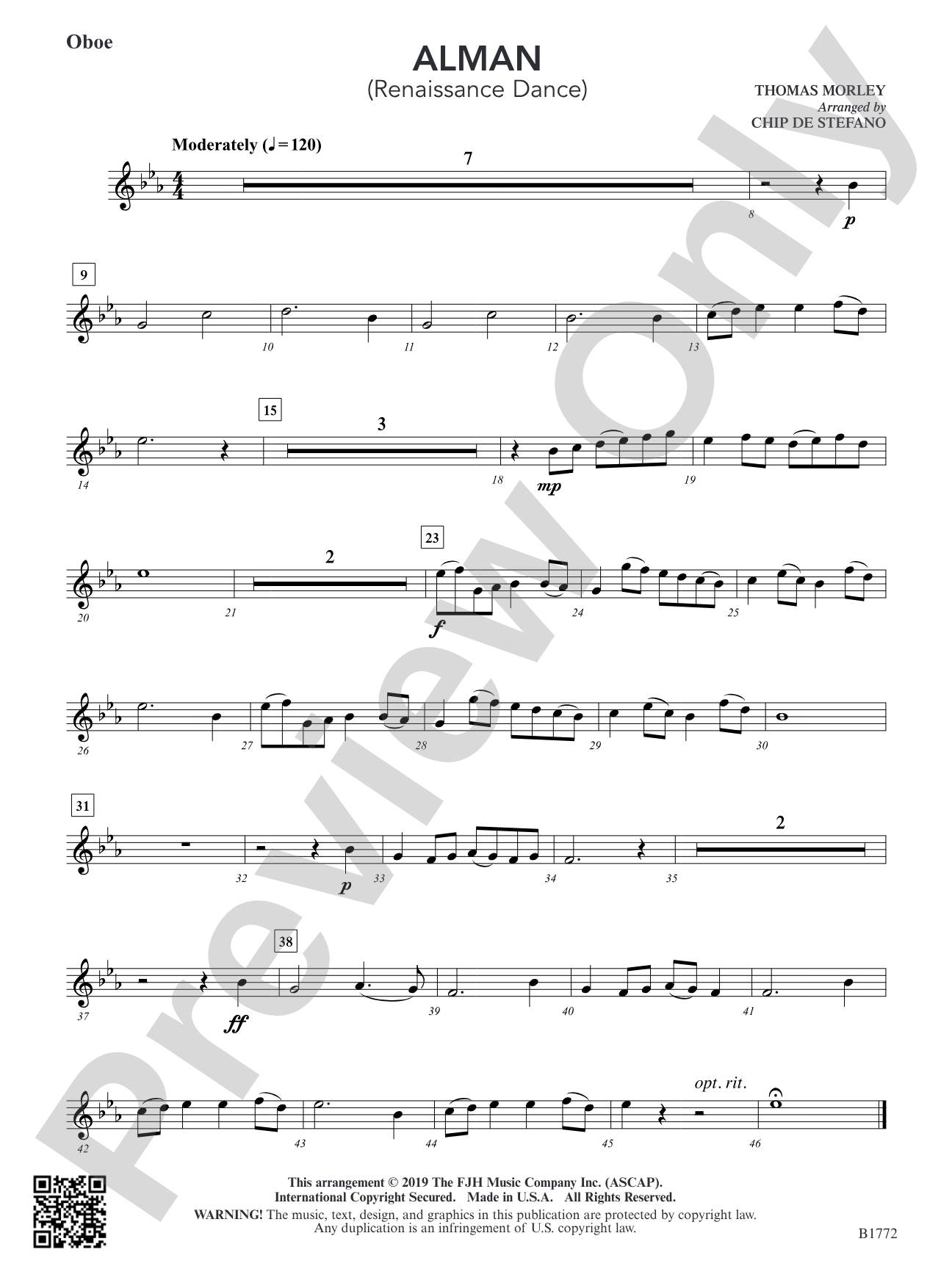 Alman: Oboe