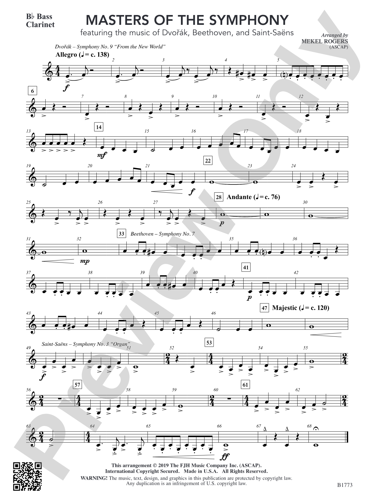 Masters of the Symphony: B-flat Bass Clarinet