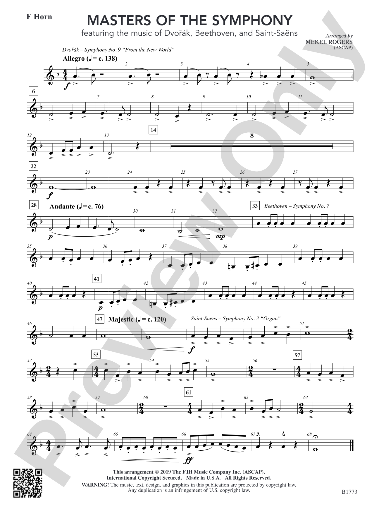 Masters of the Symphony: F Horn