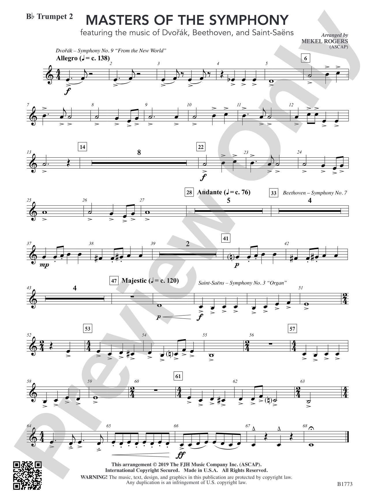 Masters of the Symphony: B-flat Trumpet 2