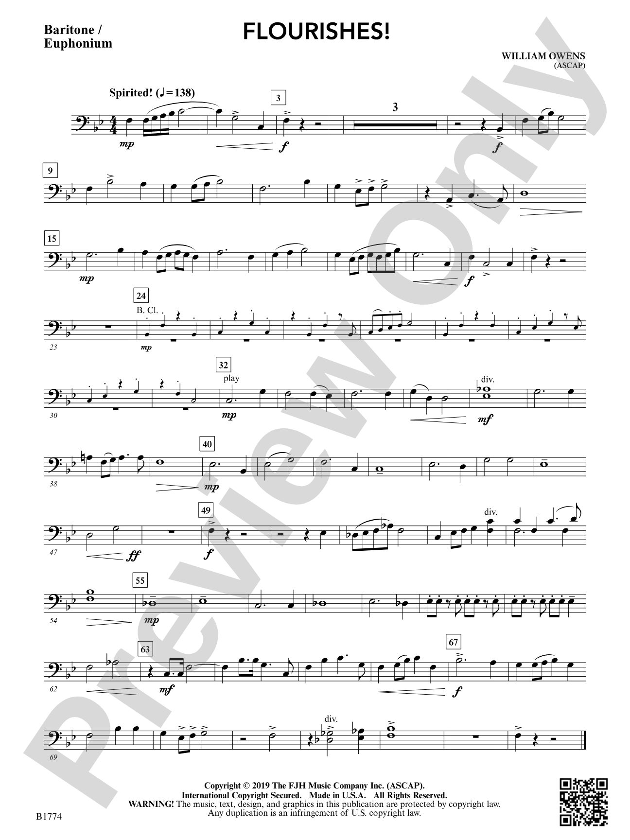 Flourishes!: Baritone / Euphonium