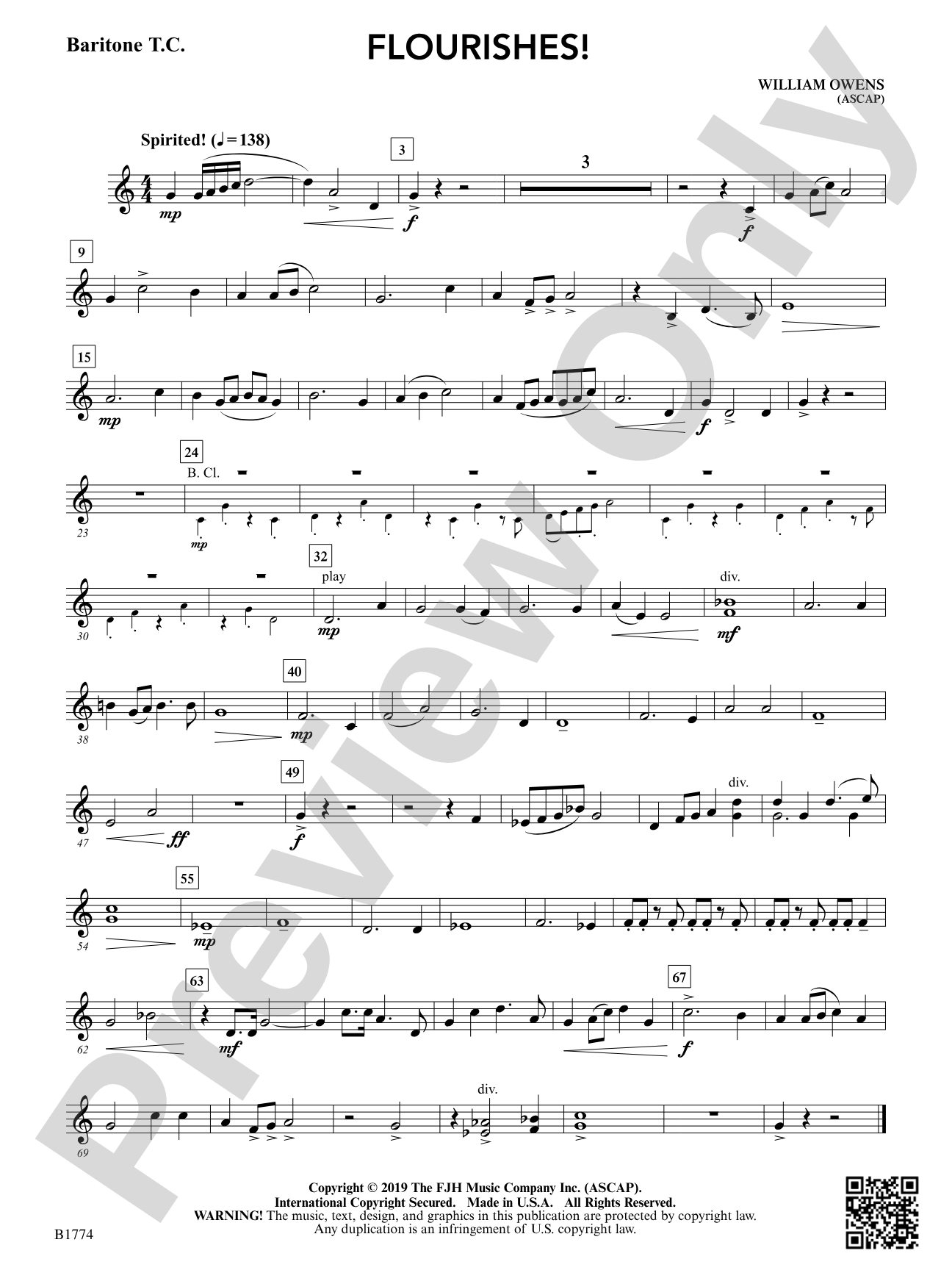 Flourishes!: Baritone T.C.