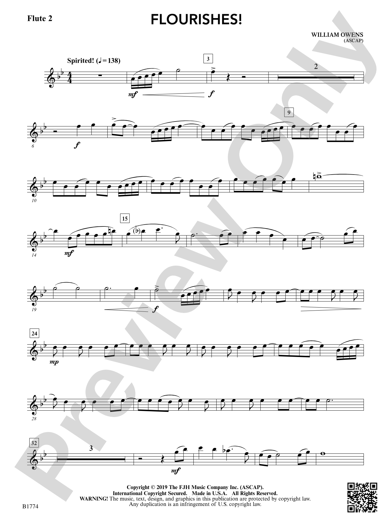 Flourishes!: Flute 2