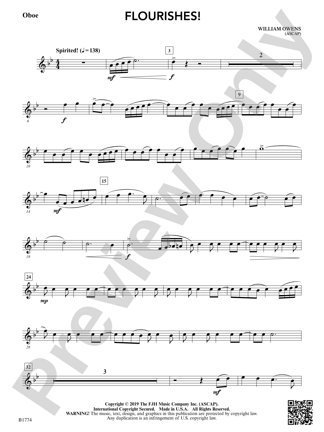 Flourishes!: Oboe