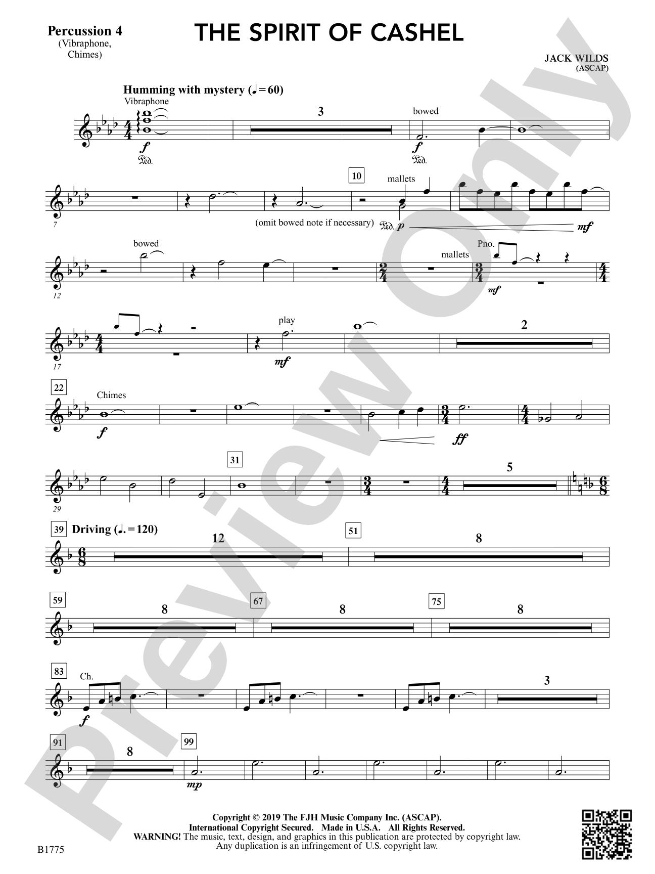The Spirit of Cashel: Percussion 4