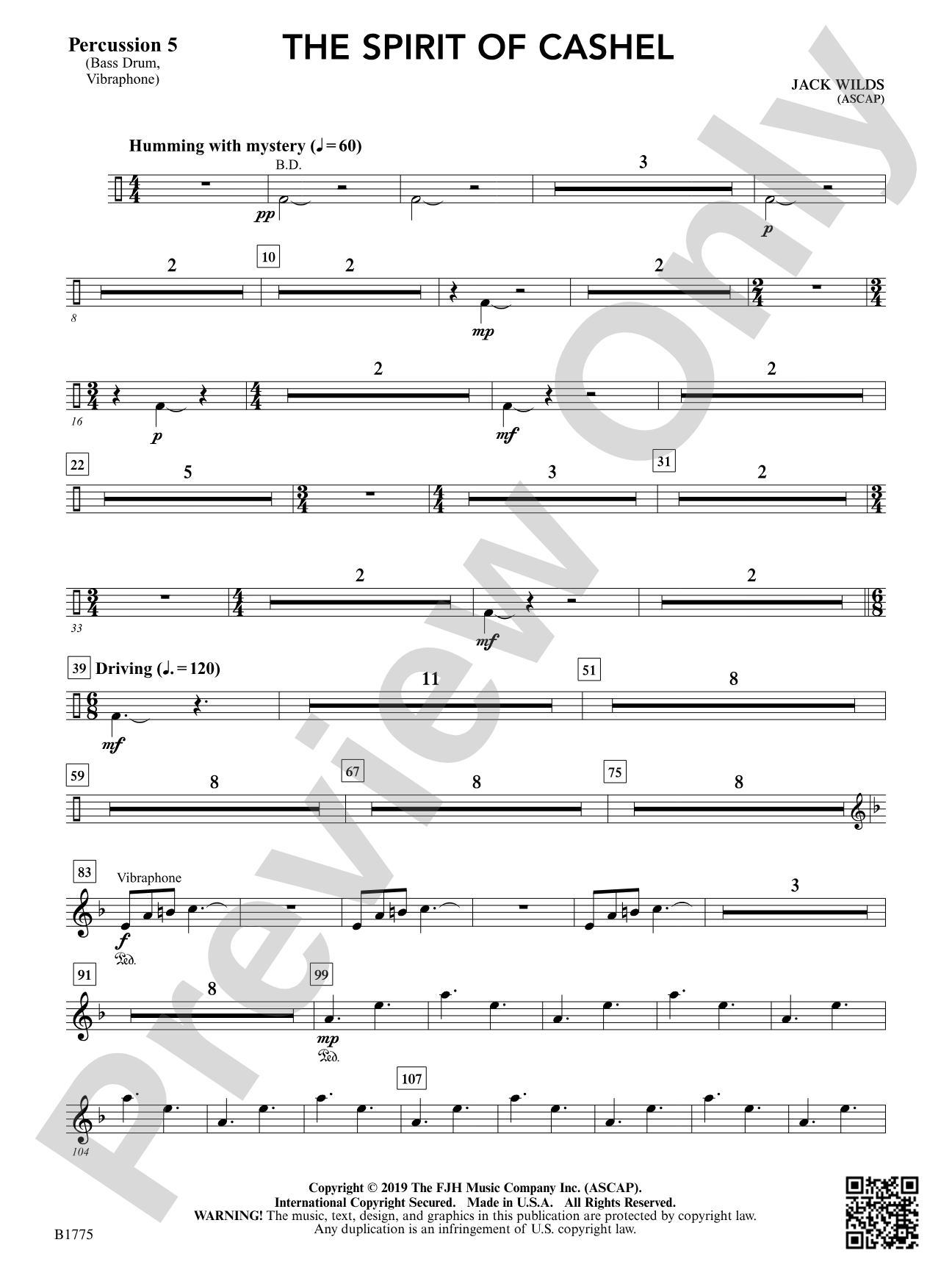 The Spirit of Cashel: Percussion 5