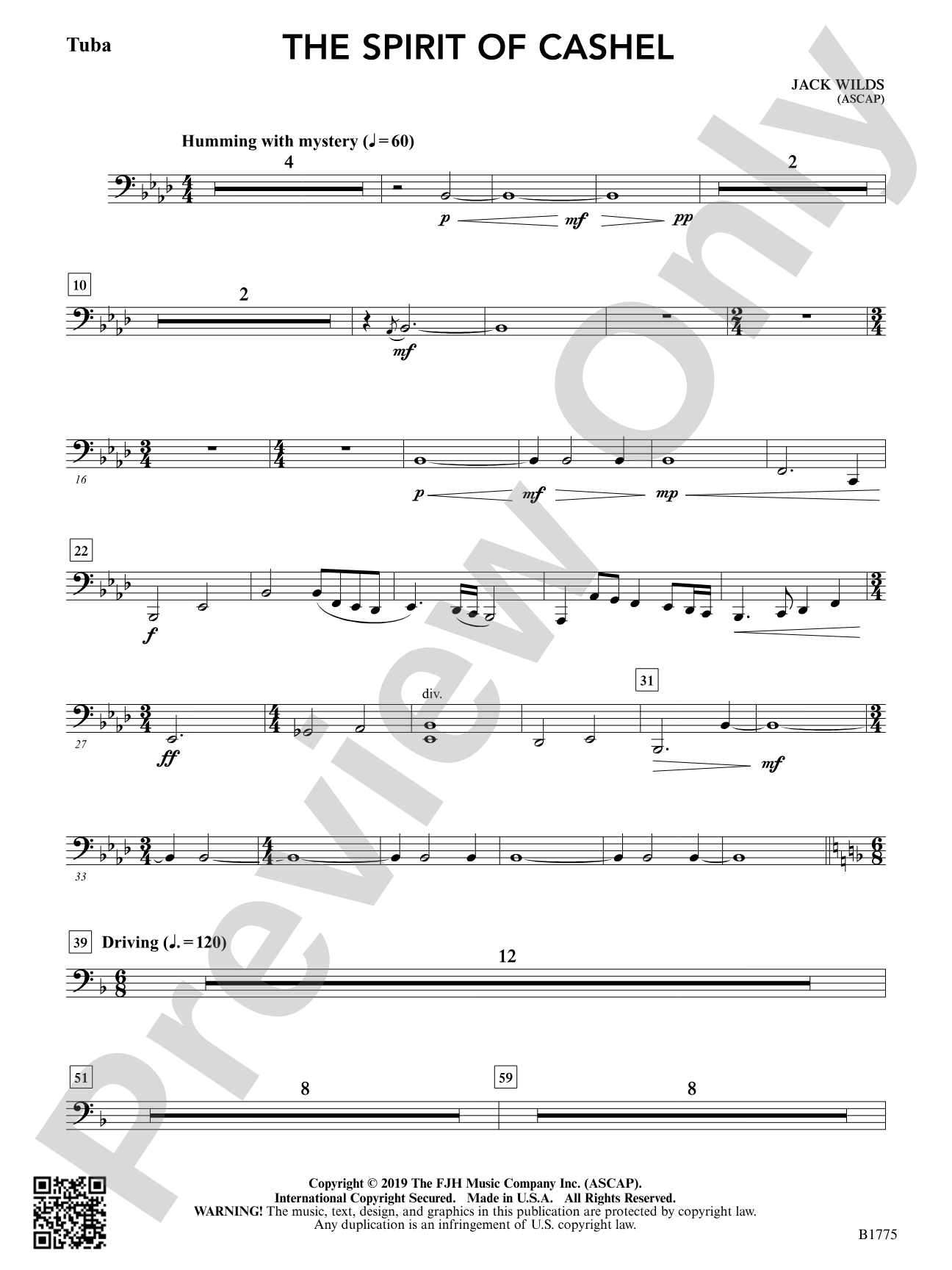 The Spirit of Cashel: Tuba