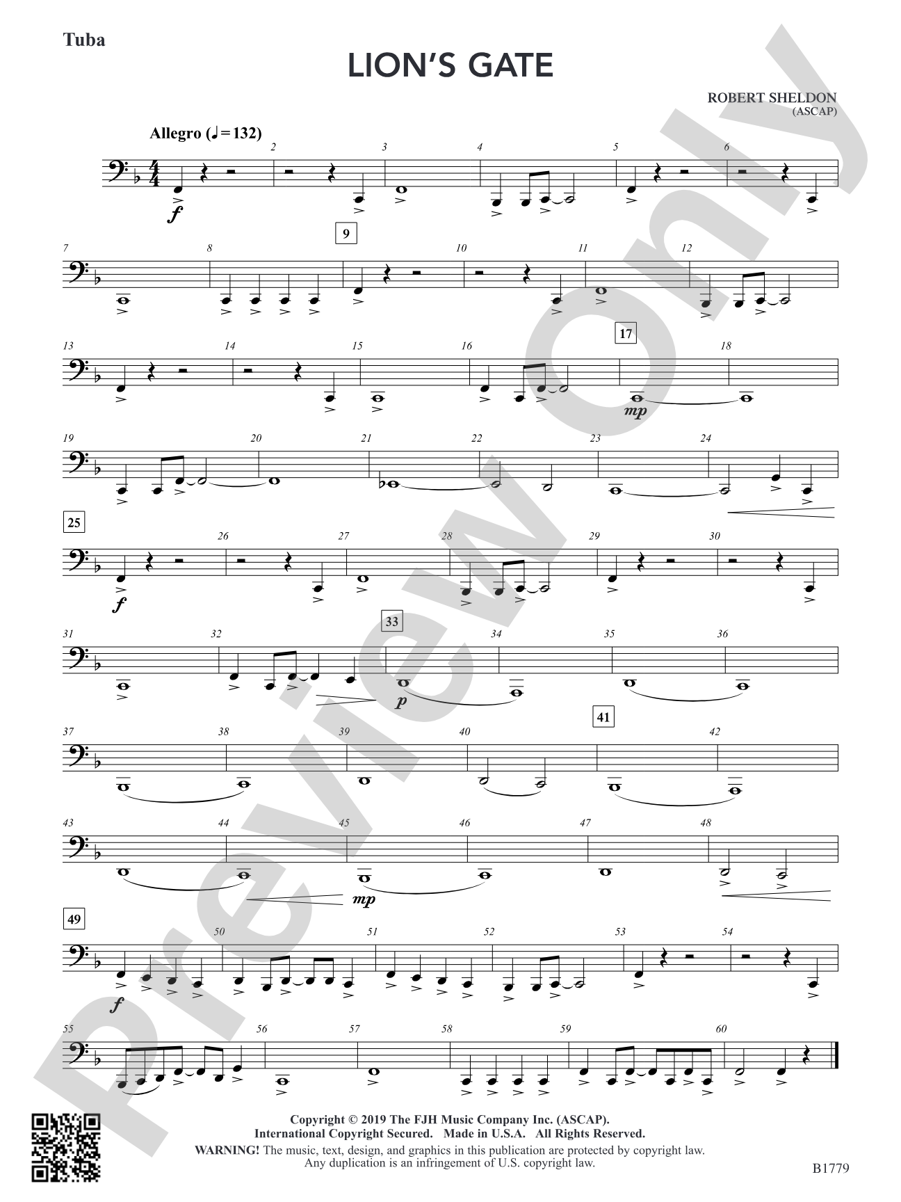 Lion's Gate: Tuba