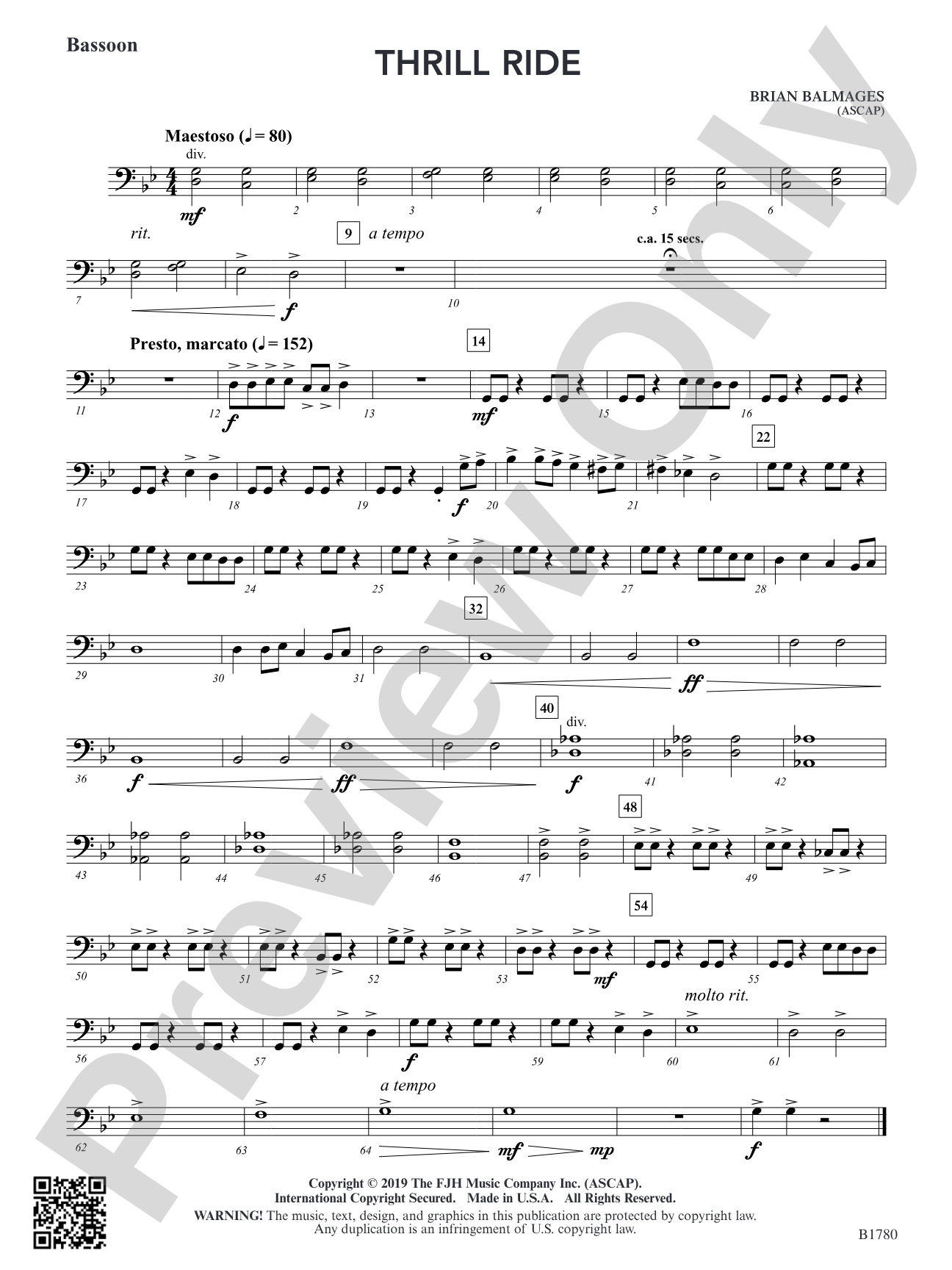 Thrill Ride: Bassoon