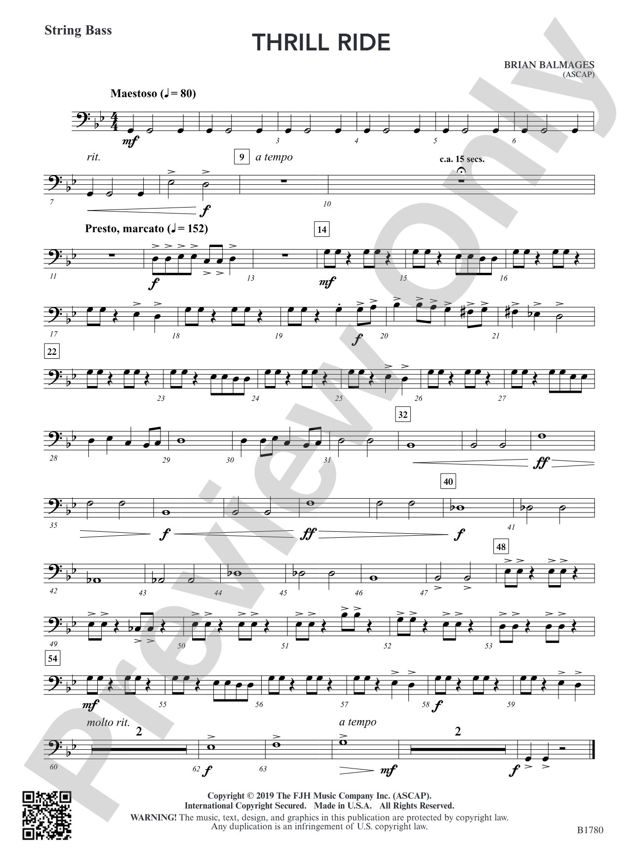 Thrill Ride: String Bass