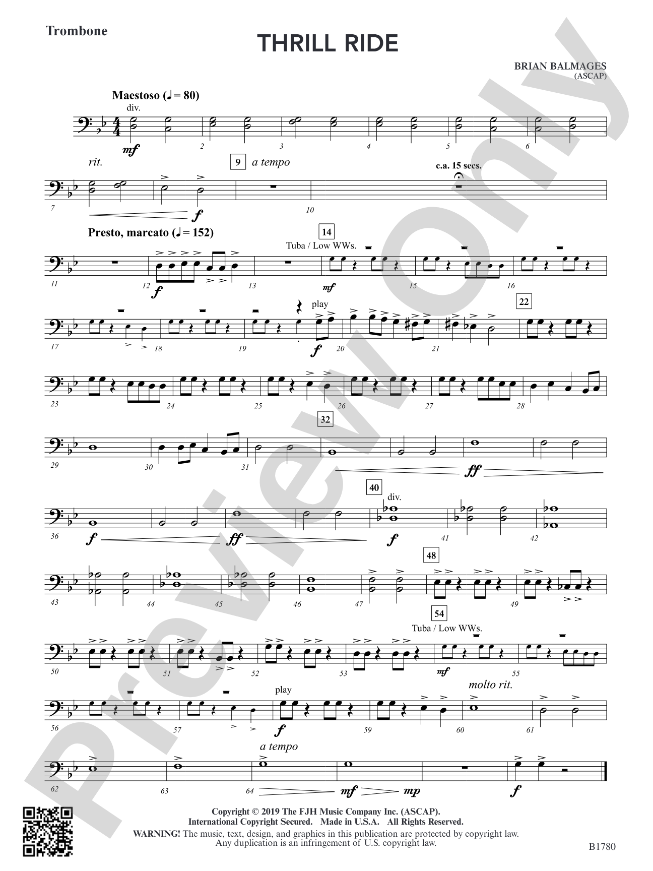 Thrill Ride: Trombone