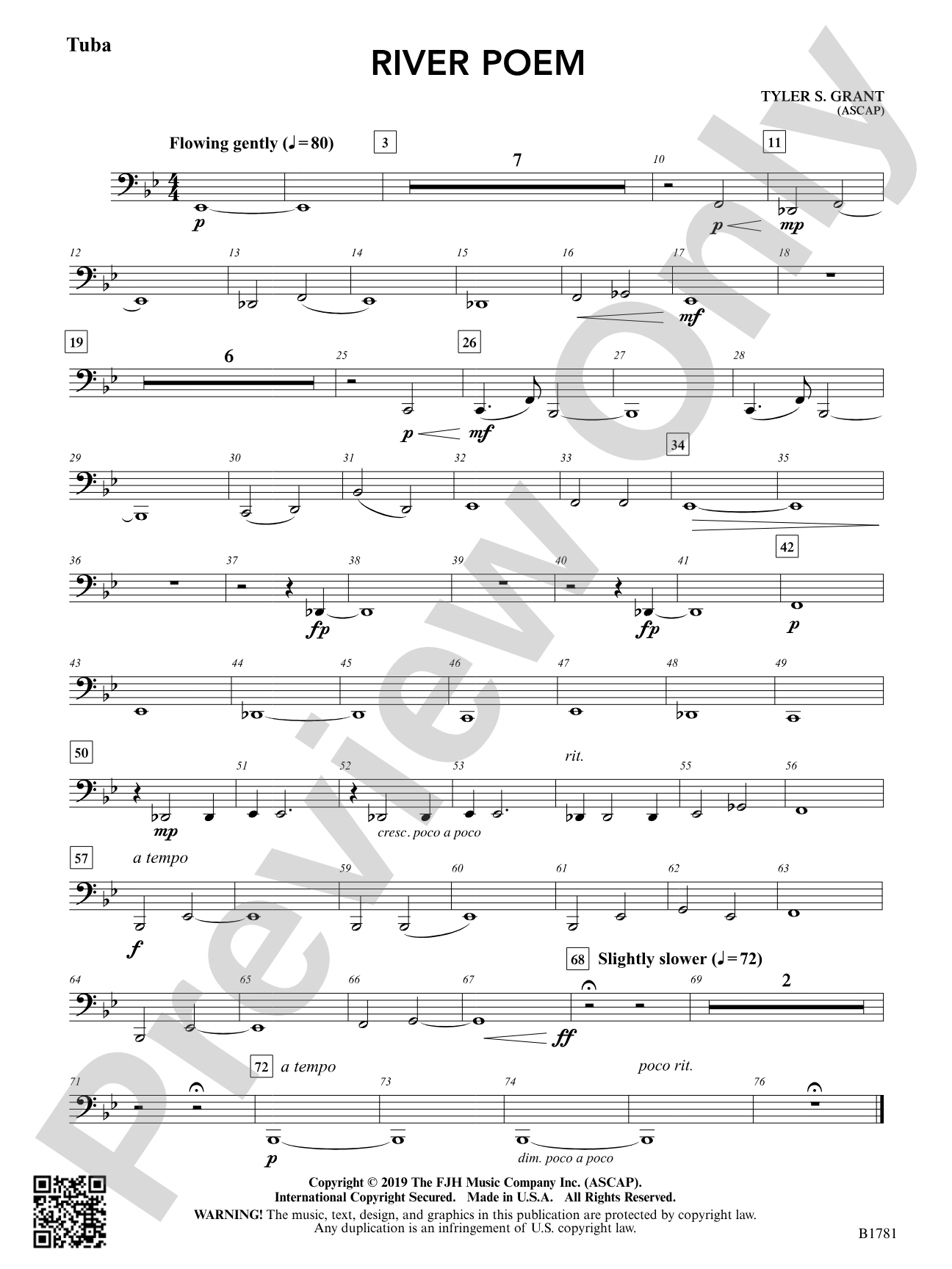 River Poem: Tuba