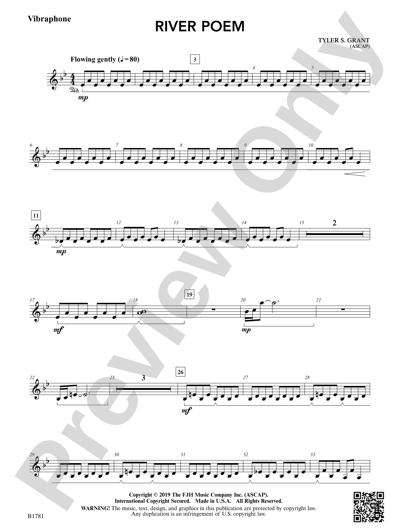 River Poem: Vibraphone