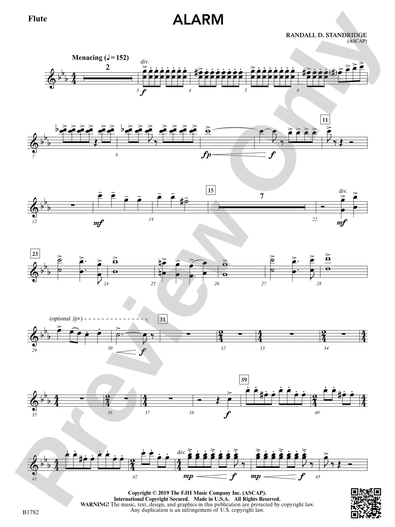 Alarm: Flute