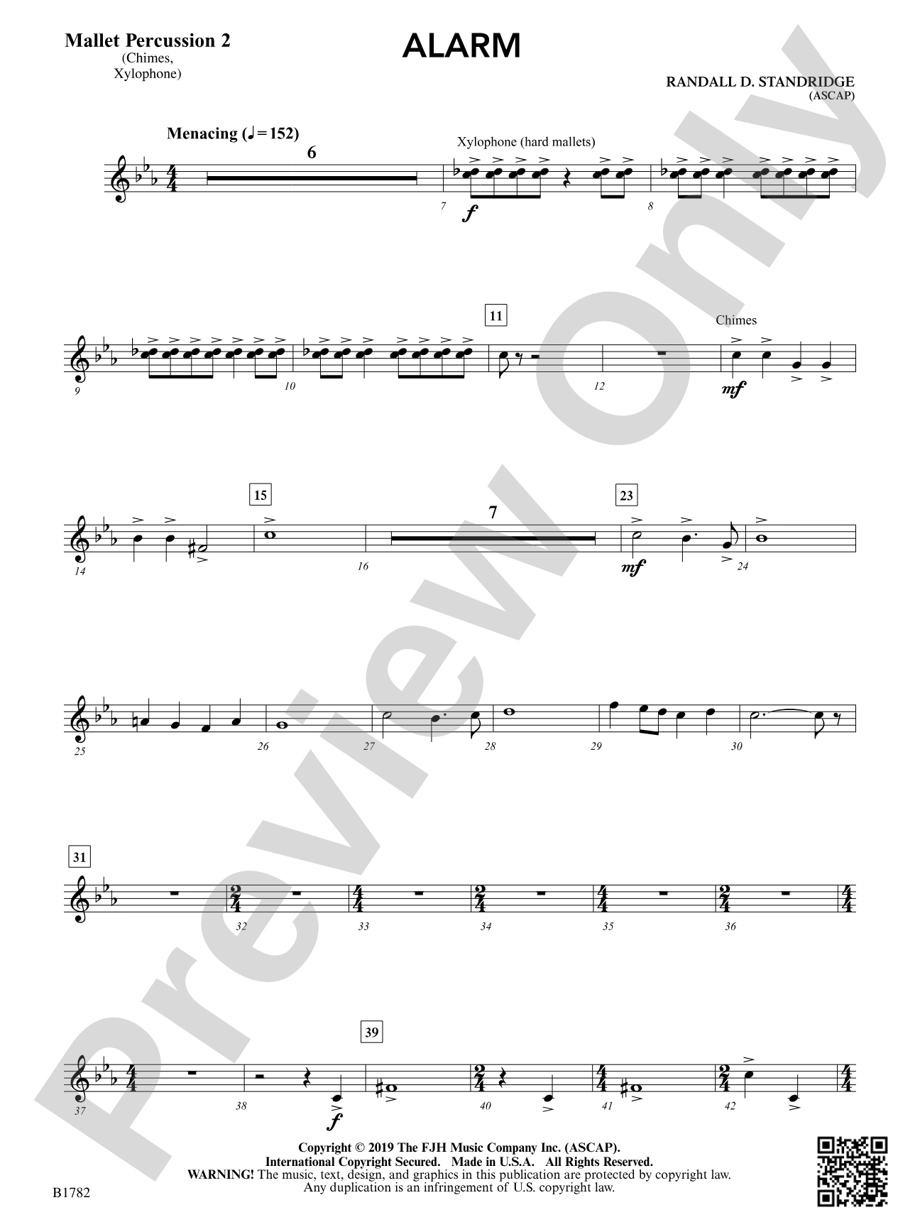 Alarm: Mallet Percussion 2
