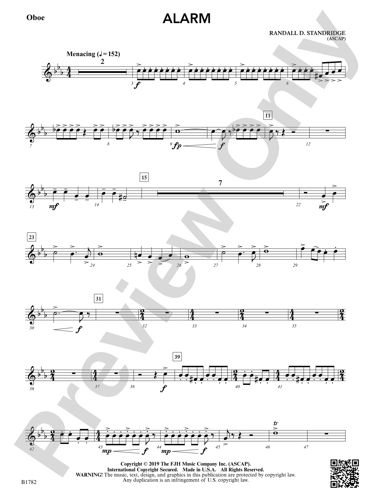 Alarm: Oboe
