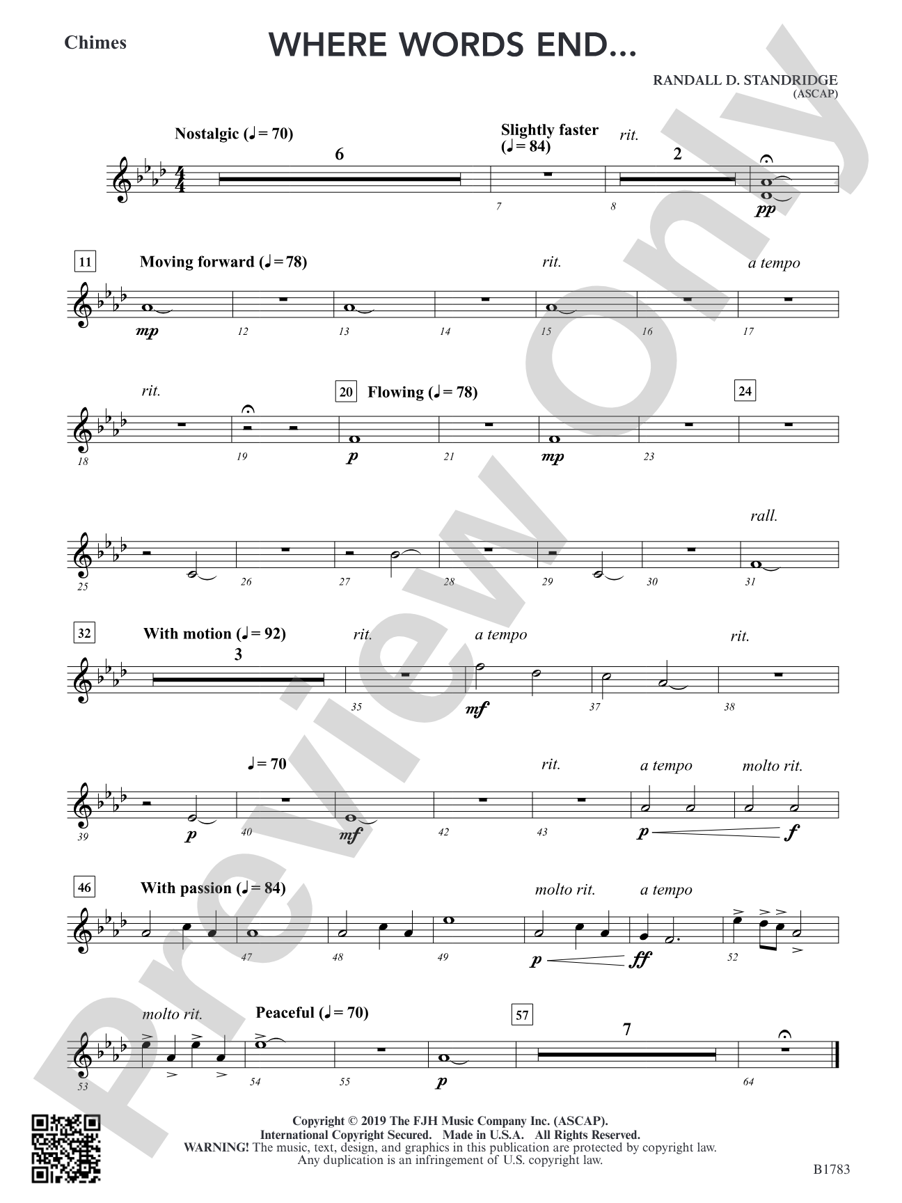 Where Words End...: Chimes