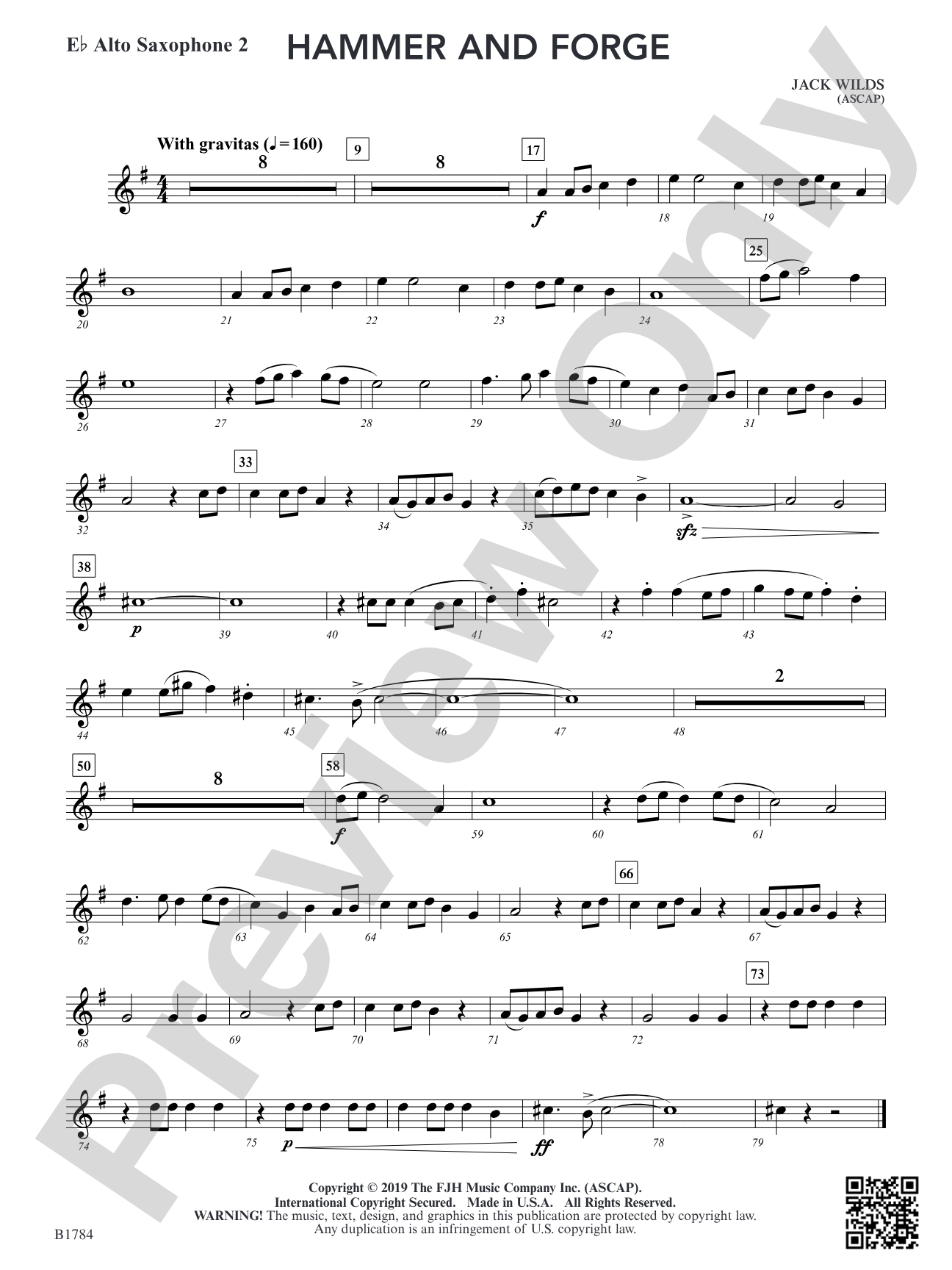 Hammer and Forge: E-flat Alto Saxophone 2