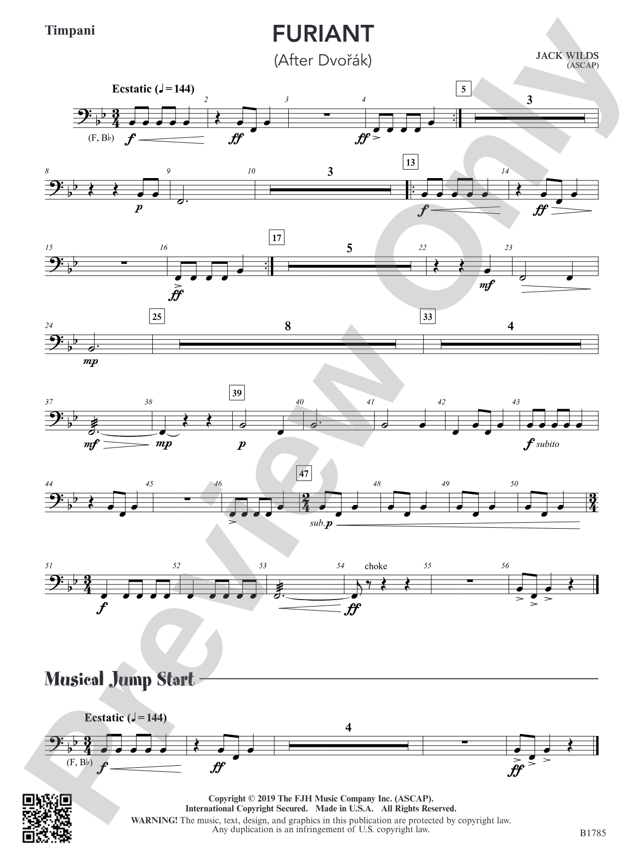 Furiant: Timpani