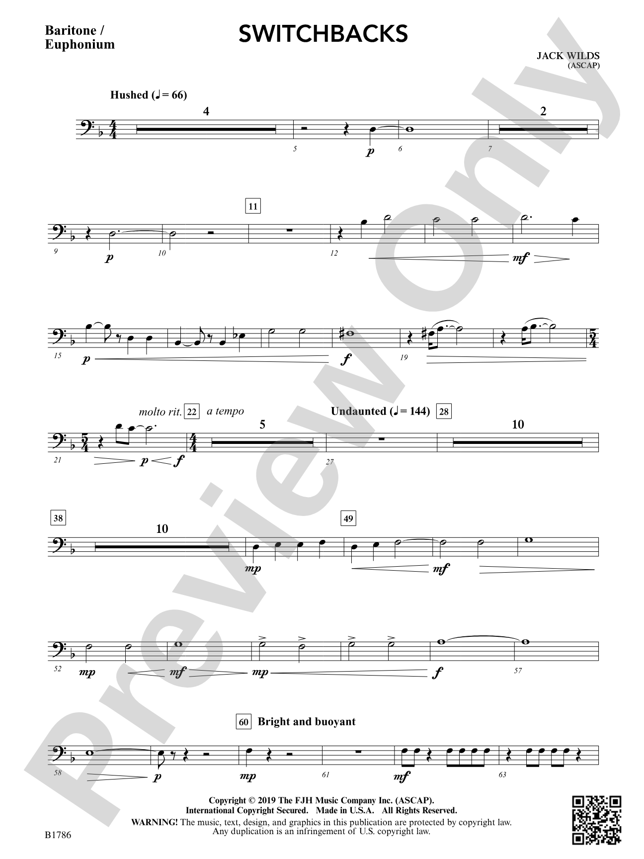 Switchbacks: Baritone / Euphonium