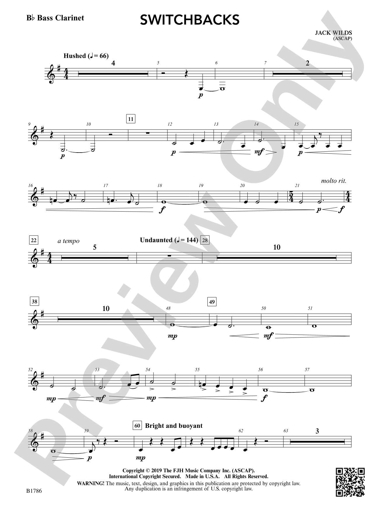 Switchbacks: B-flat Bass Clarinet
