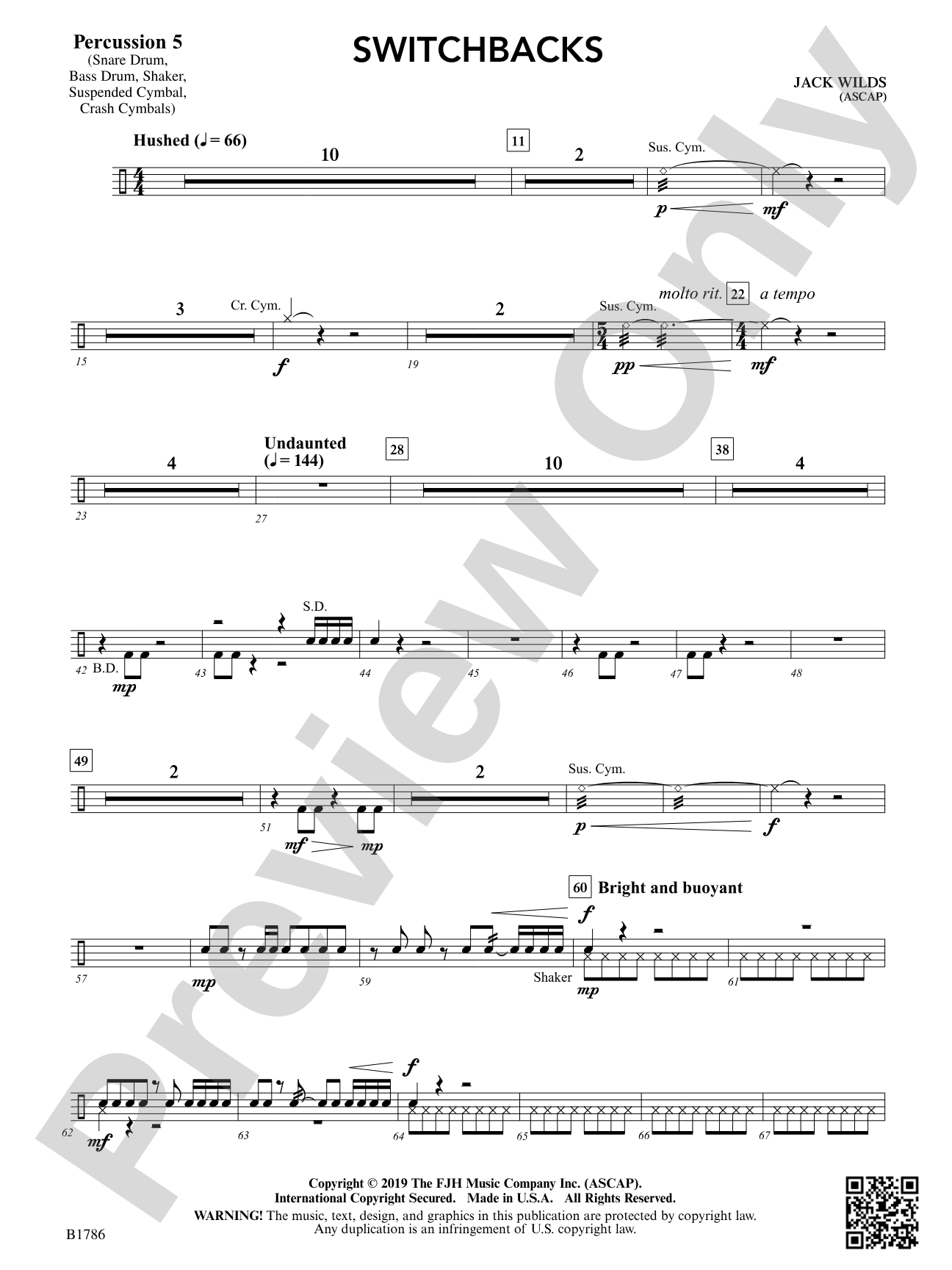 Switchbacks: Percussion 5