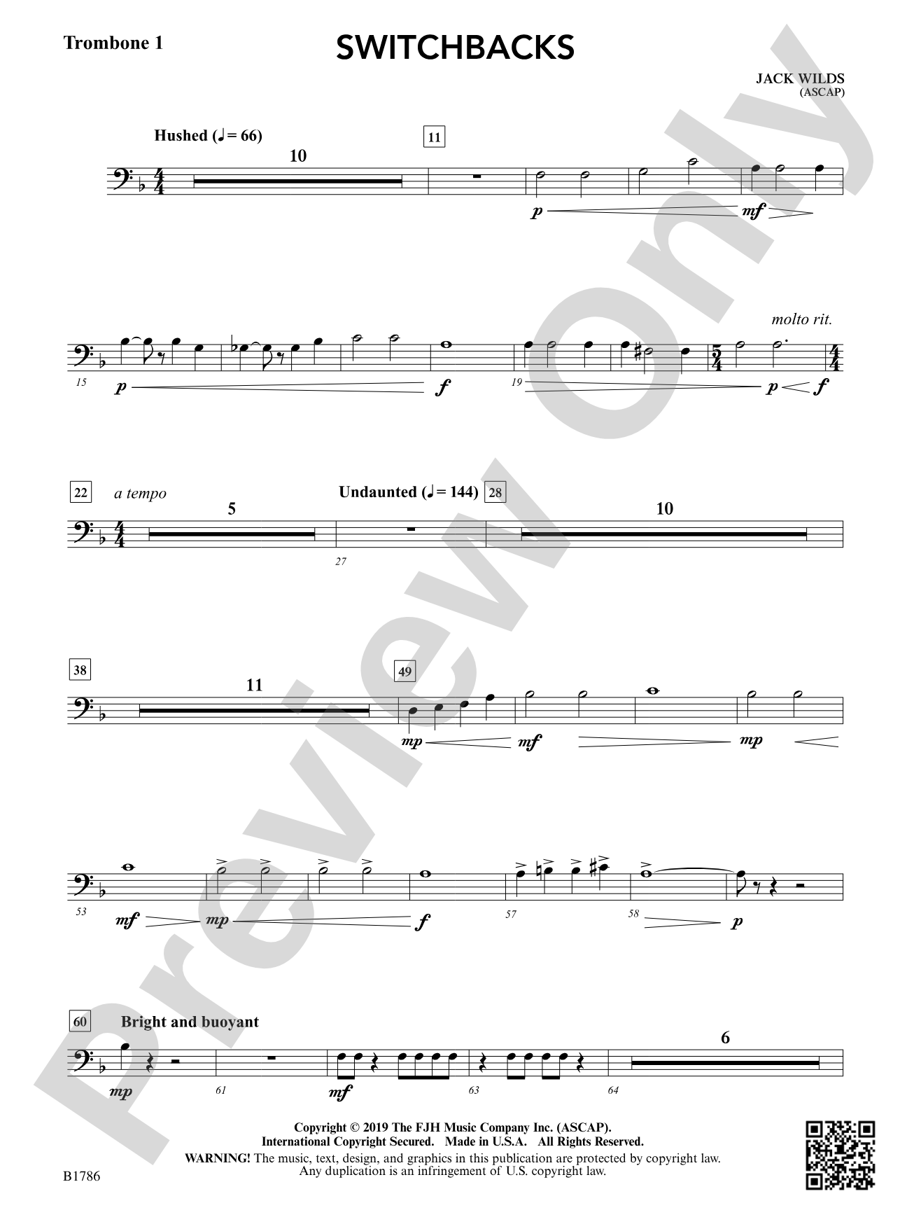 Switchbacks: Trombone 1