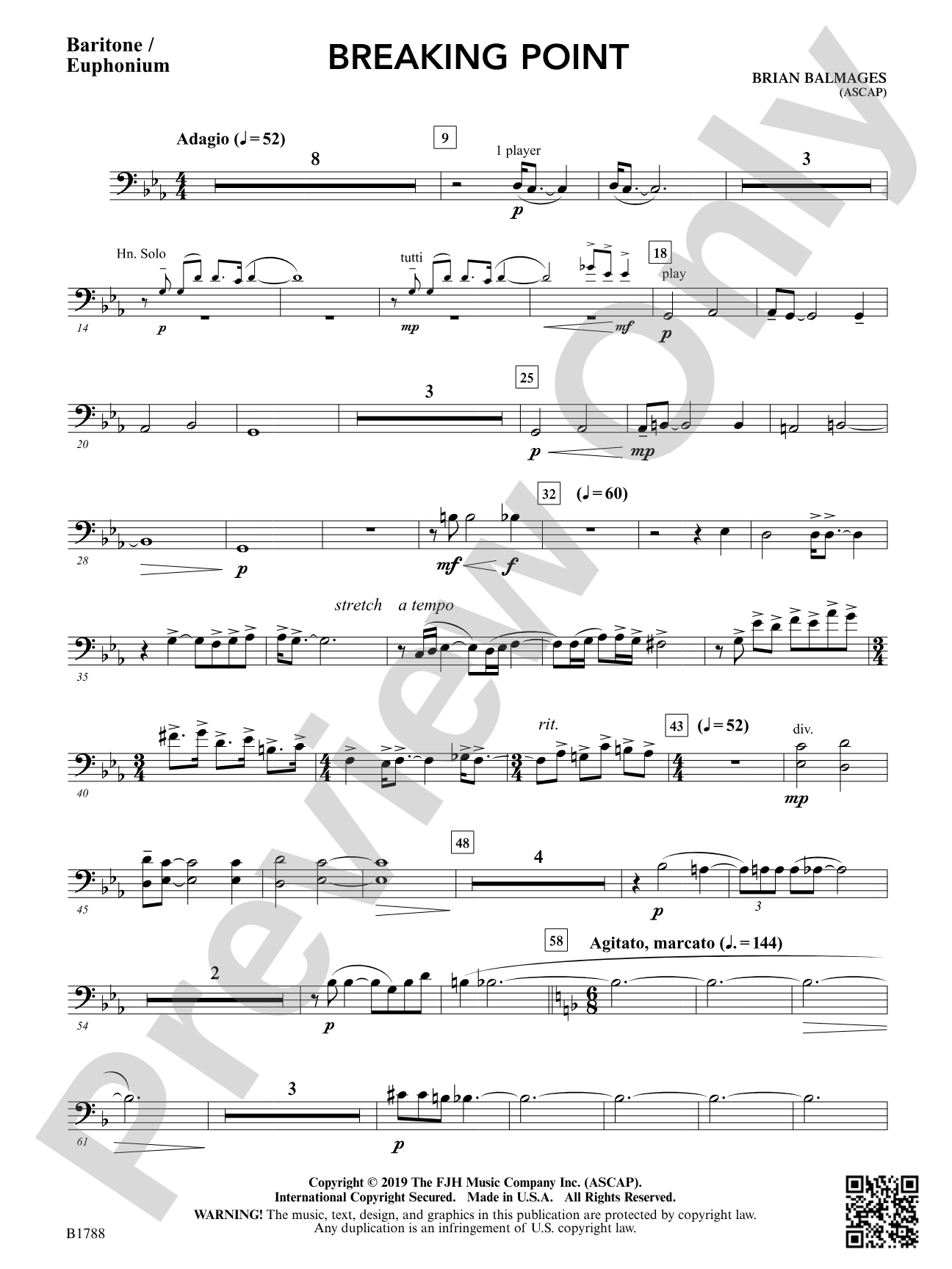Breaking Point: Baritone / Euphonium