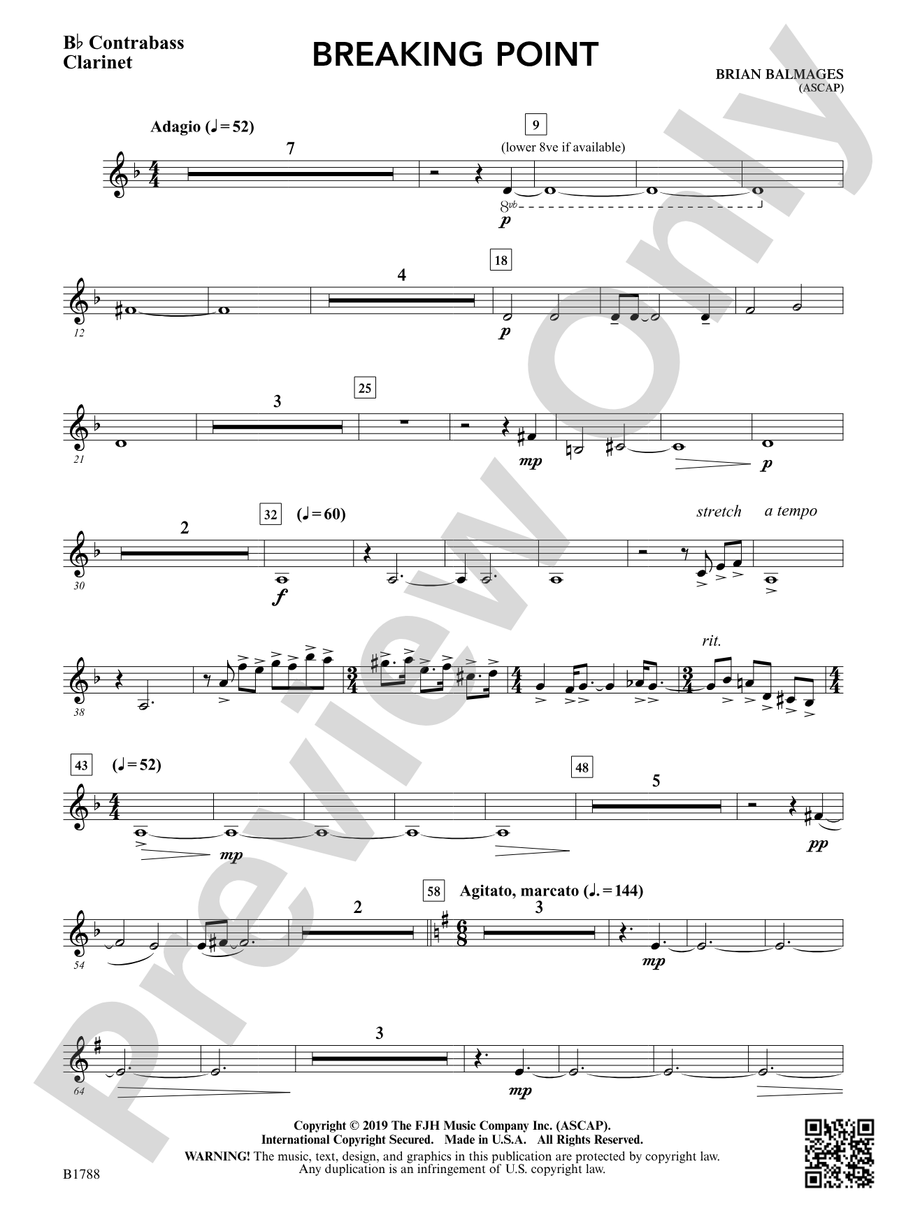 Breaking Point: B-flat Contrabass Clarinet
