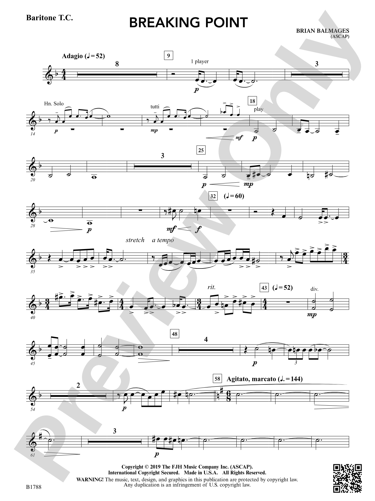 Breaking Point: Baritone T.C.